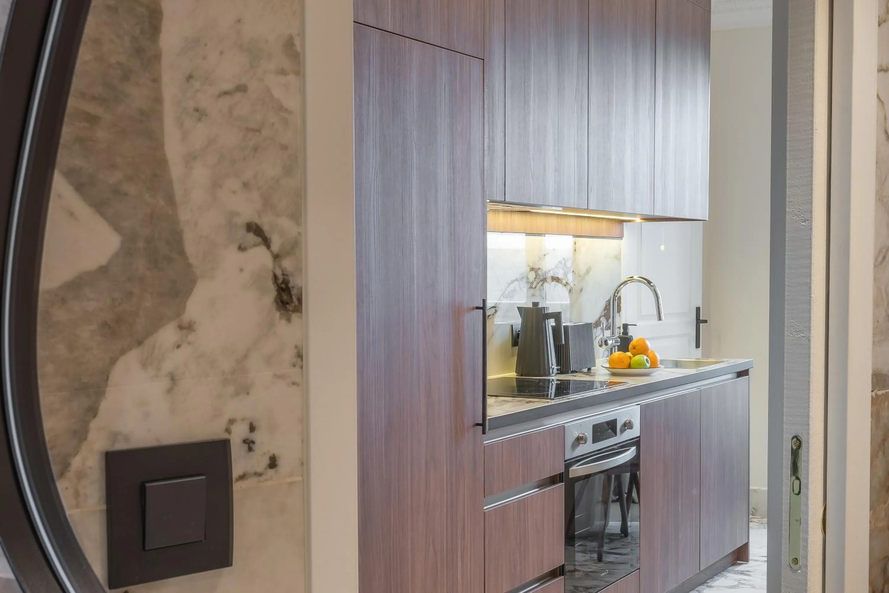 kitchen in Yuna Saint-Germain-des-Prés - Serviced Apartments