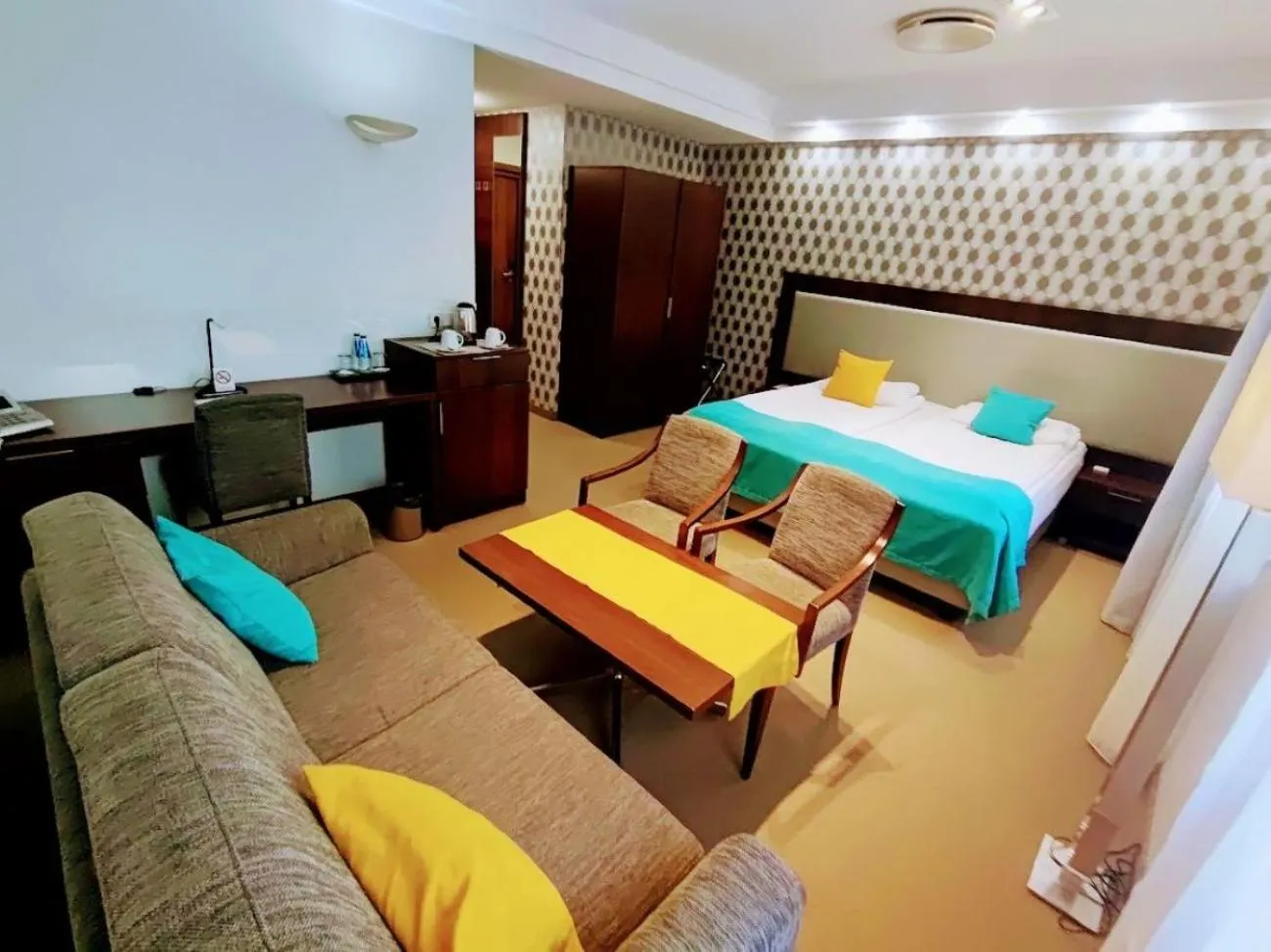 Bed in Hotel Zamek Centrum