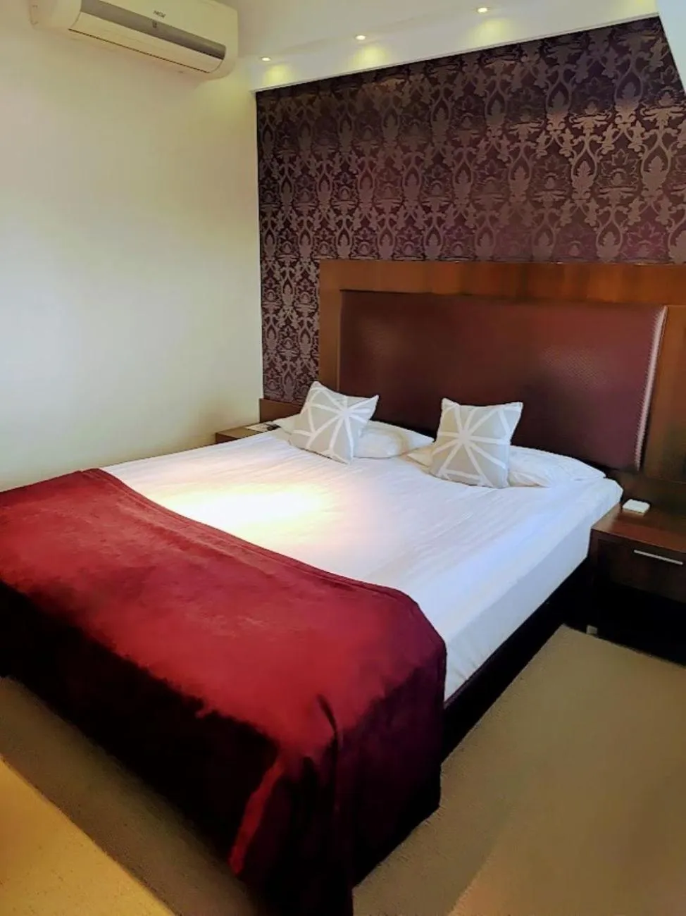 Bed in Hotel Zamek Centrum