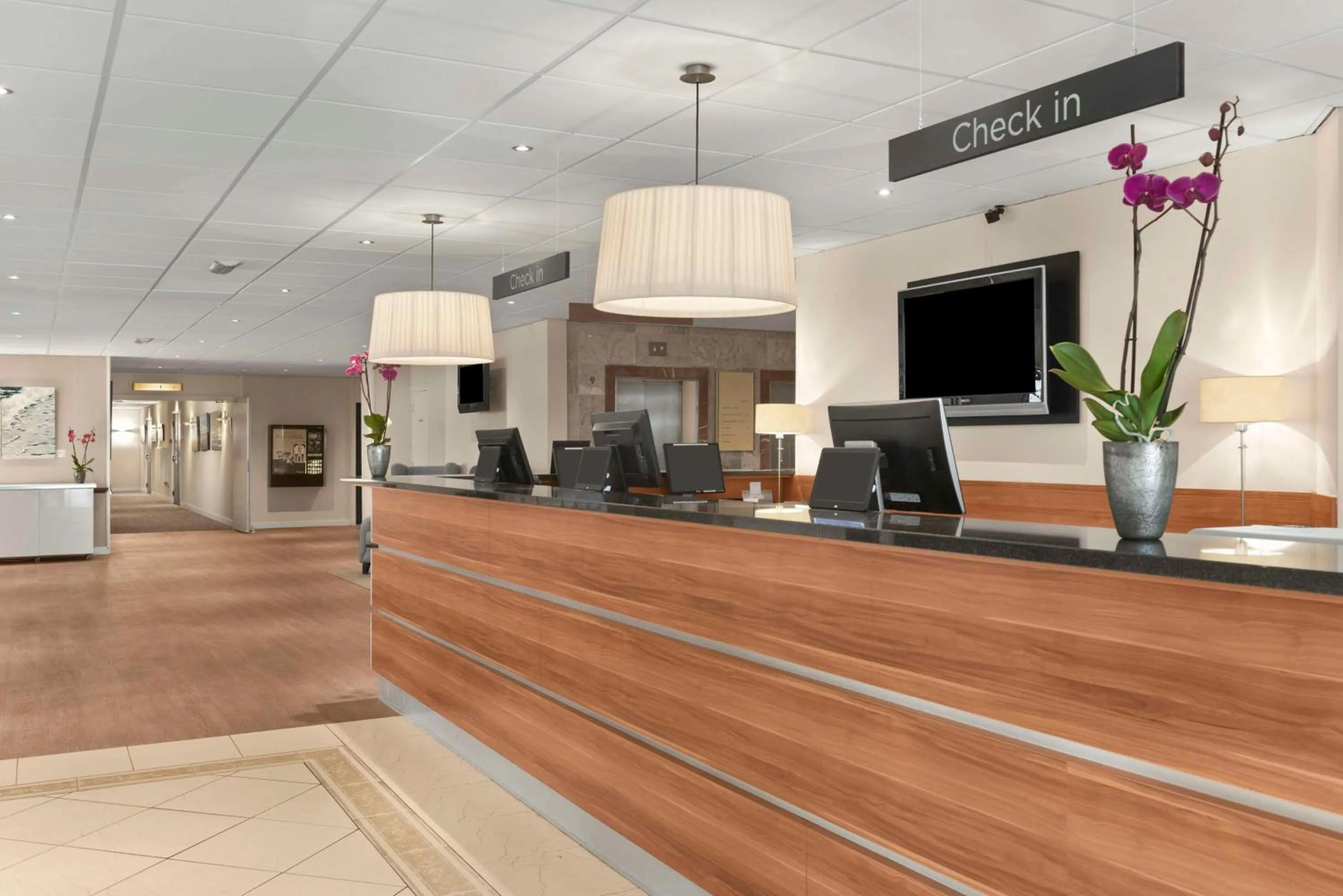Lobby or reception in NH Zandvoort Hotel
