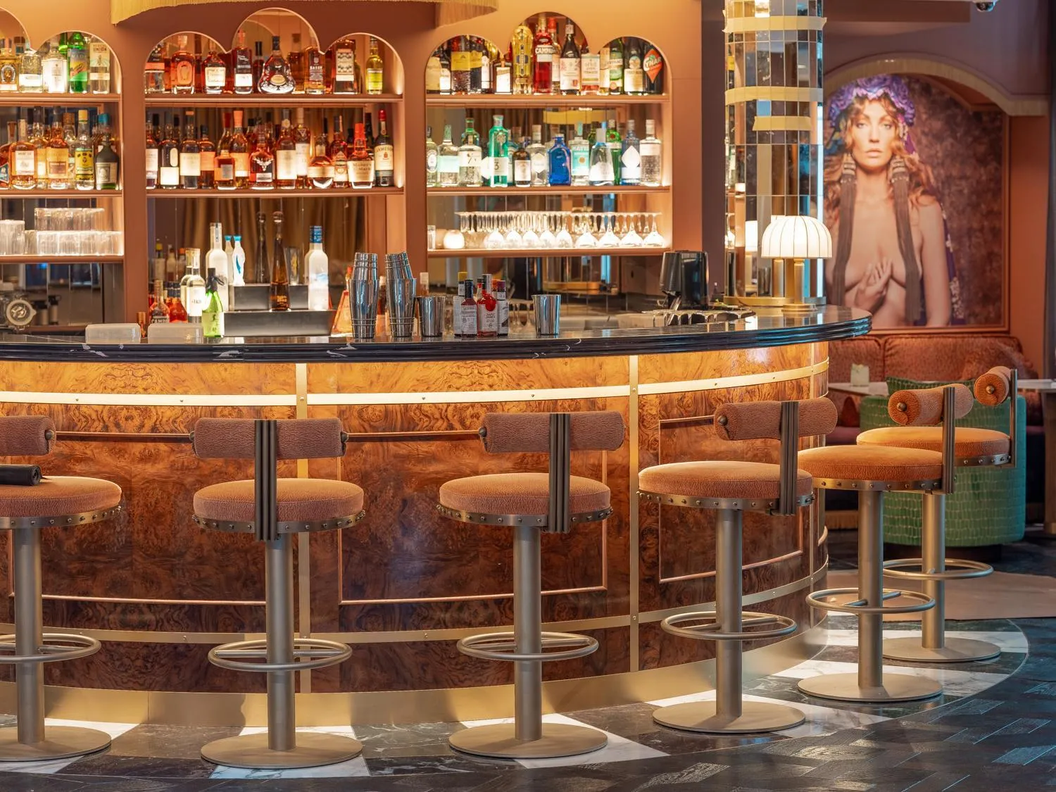 Lounge or bar in Boudoir des Muses