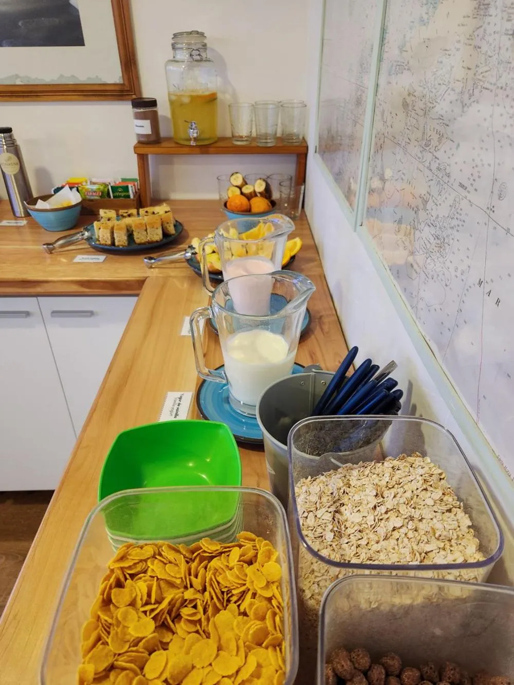 Breakfast in Hostería Aonikenk