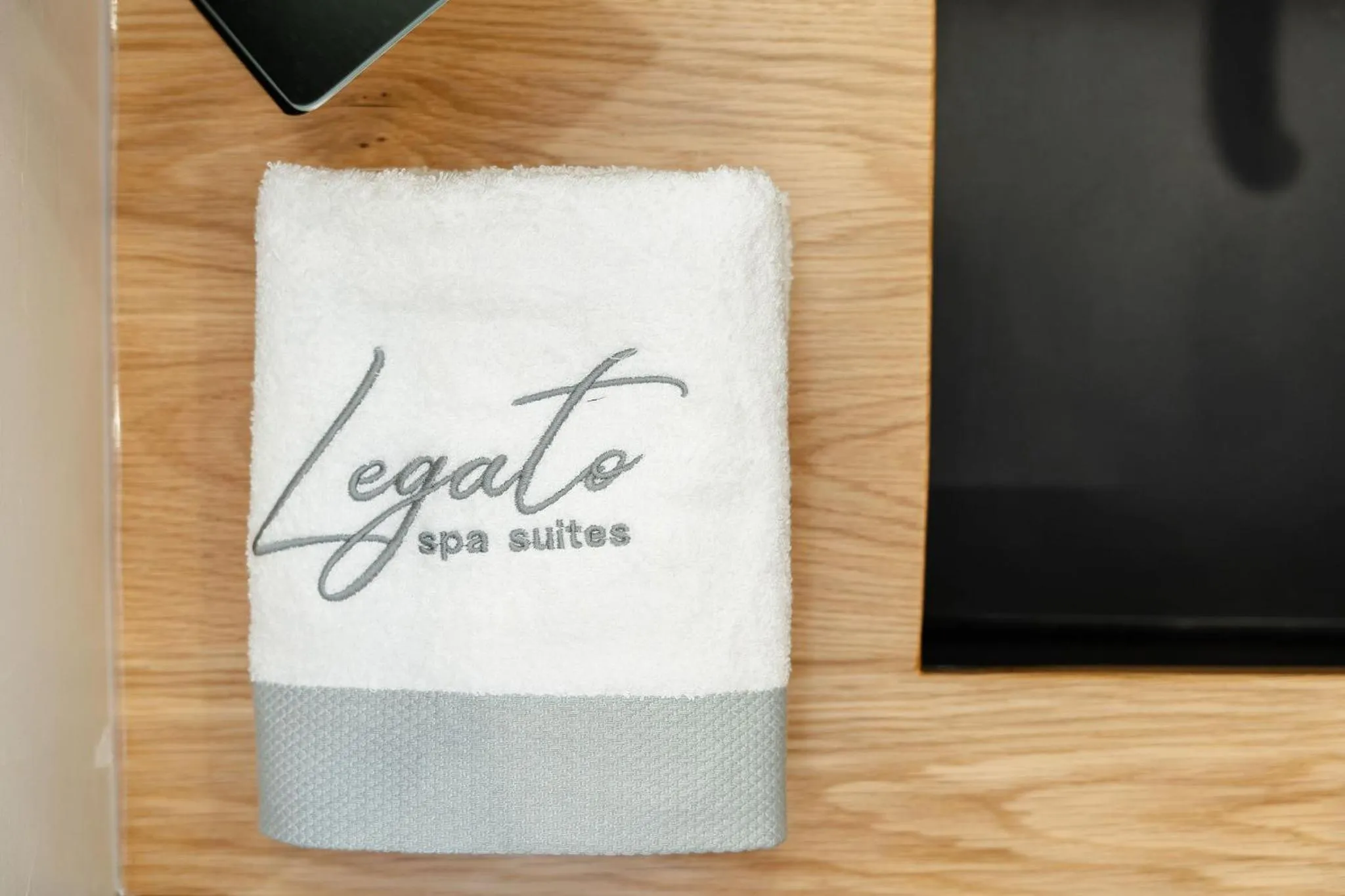towels in Legato Spa Suites