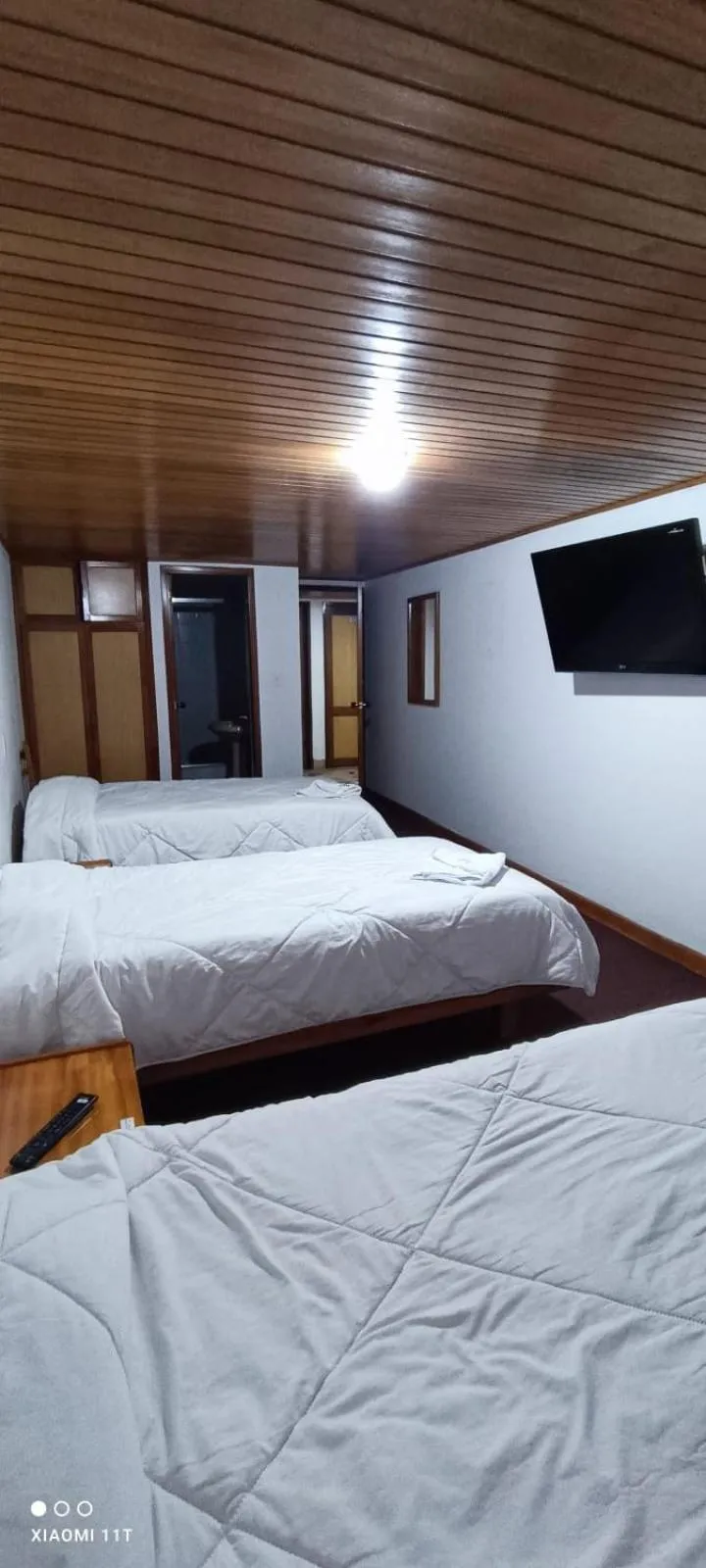 Bed in HOTEL SUAREL CENTER