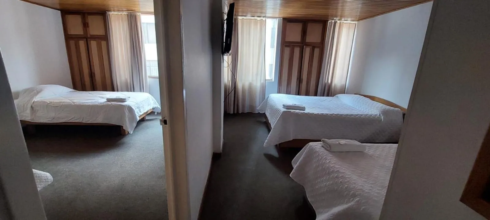 Bed in HOTEL SUAREL CENTER