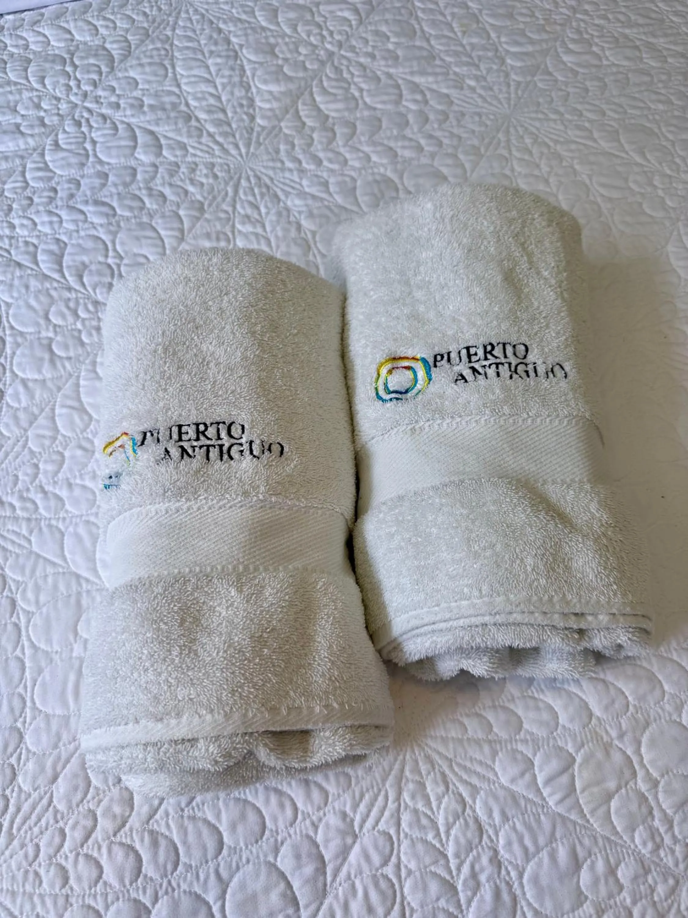 towels in Hotel Puerto Antiguo