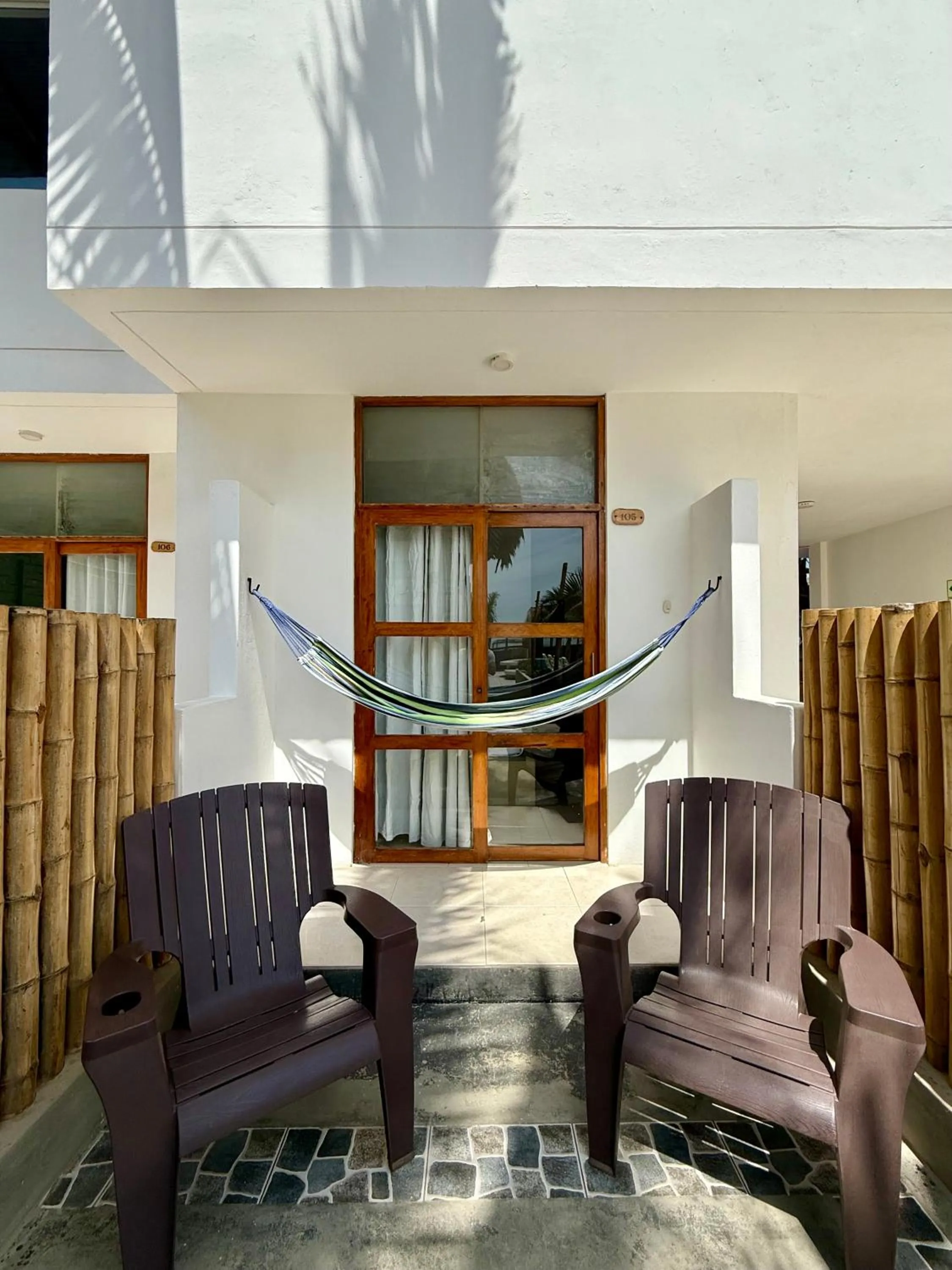 Balcony/Terrace in Hotel Puerto Antiguo