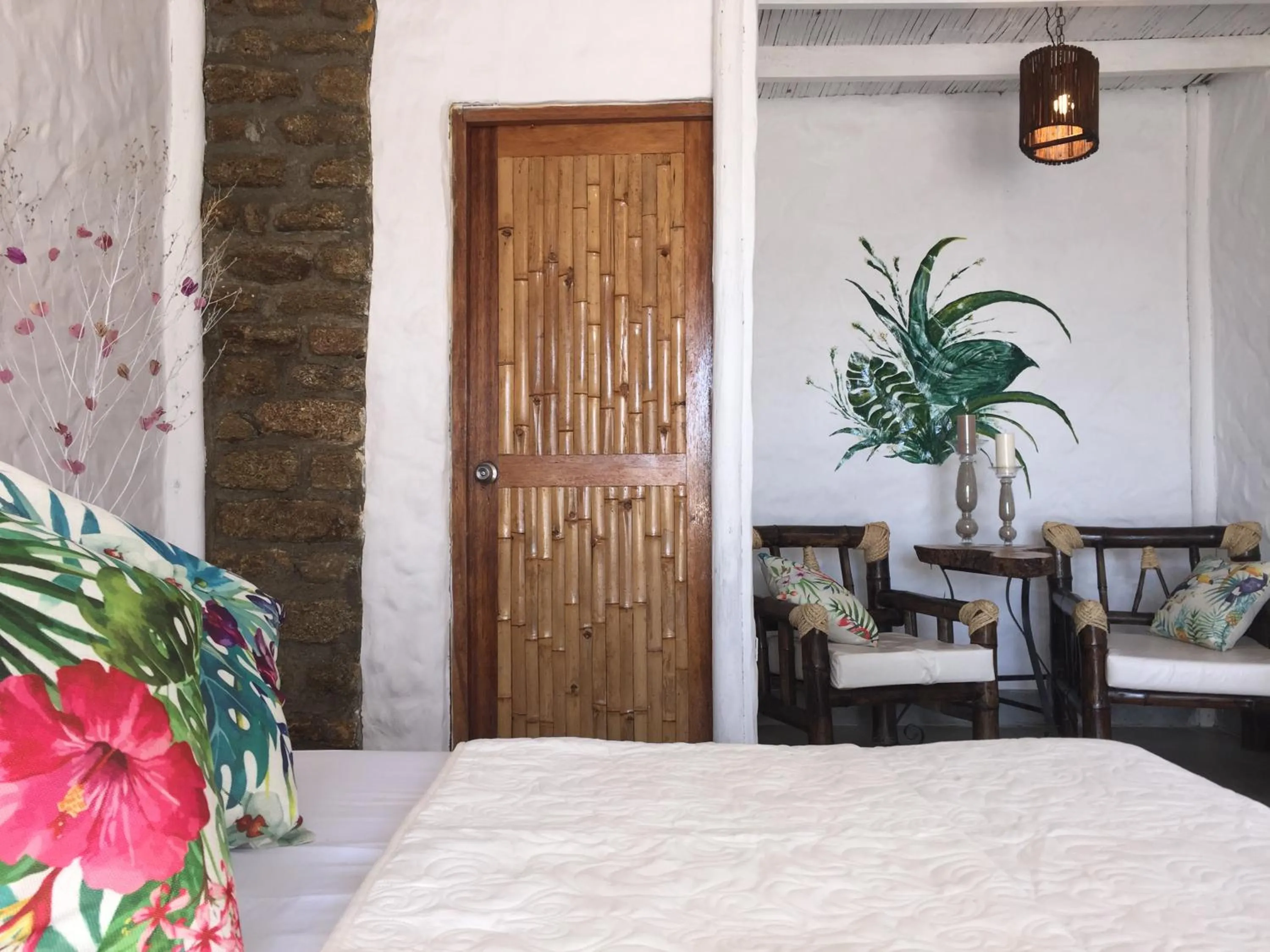 Bedroom in Hotel Puerto Antiguo