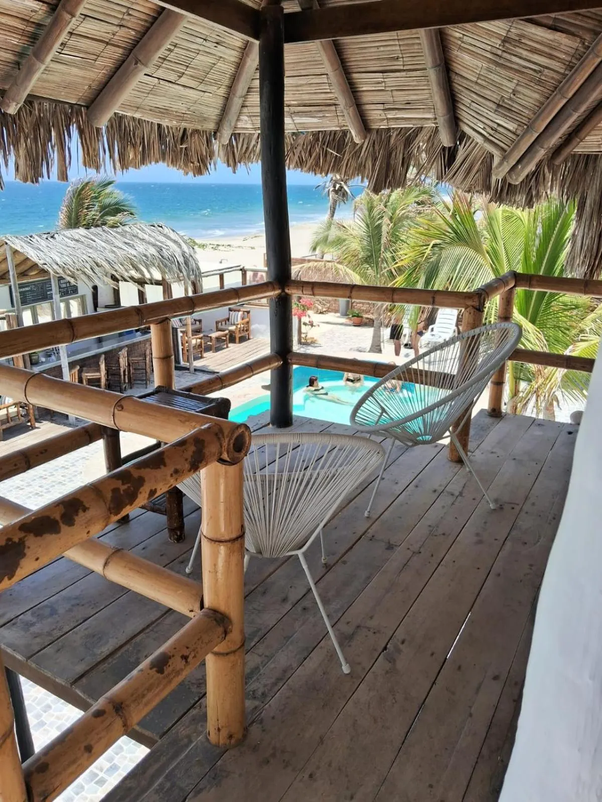 Balcony/Terrace in Hotel Puerto Antiguo