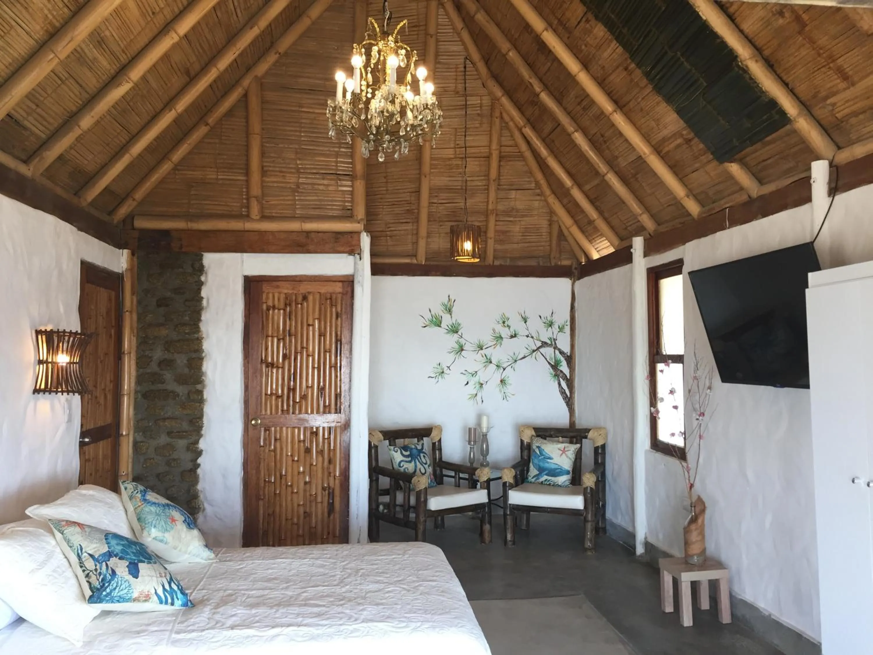 Bedroom, Bed in Hotel Puerto Antiguo