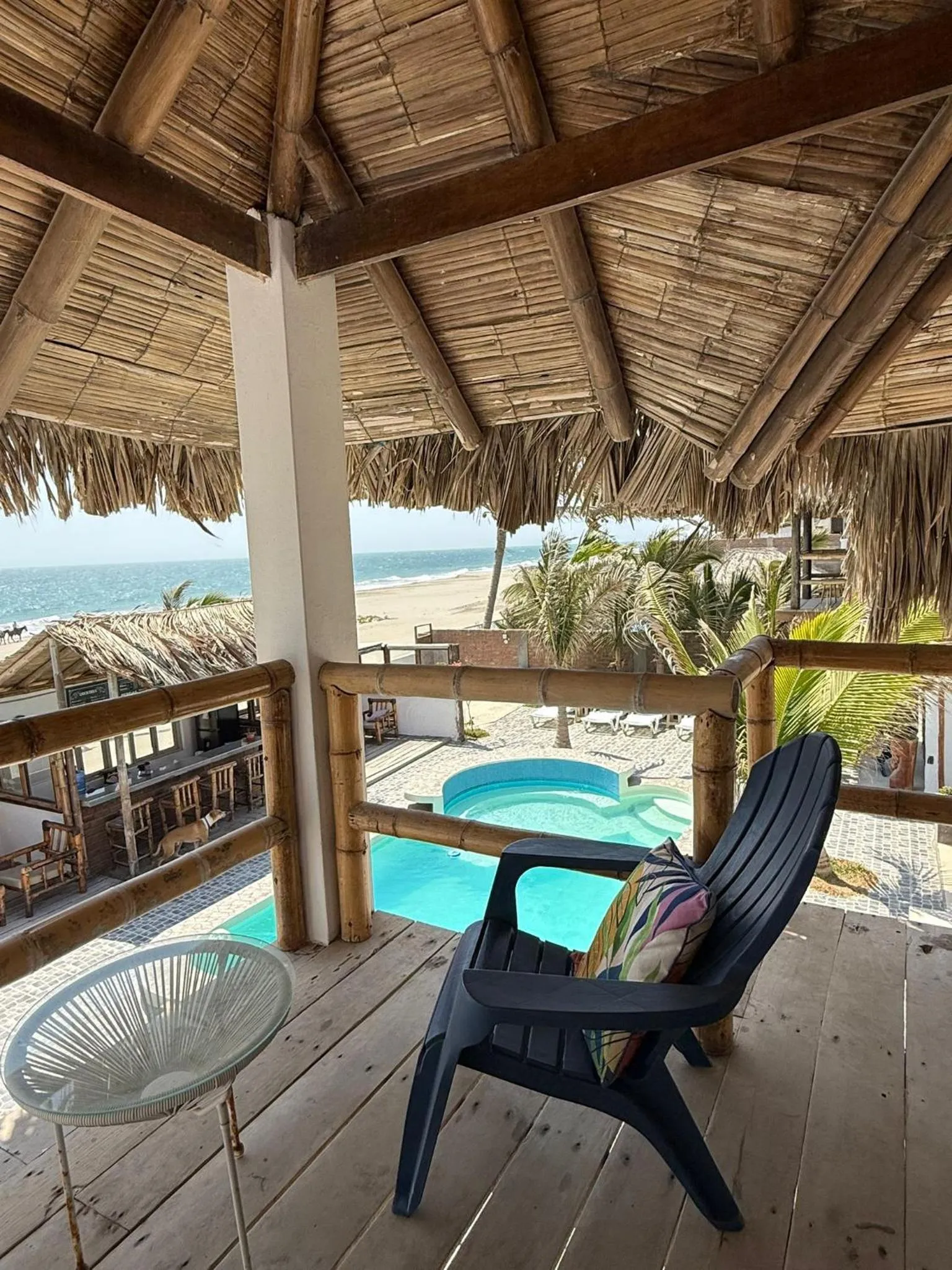 Sea view in Hotel Puerto Antiguo