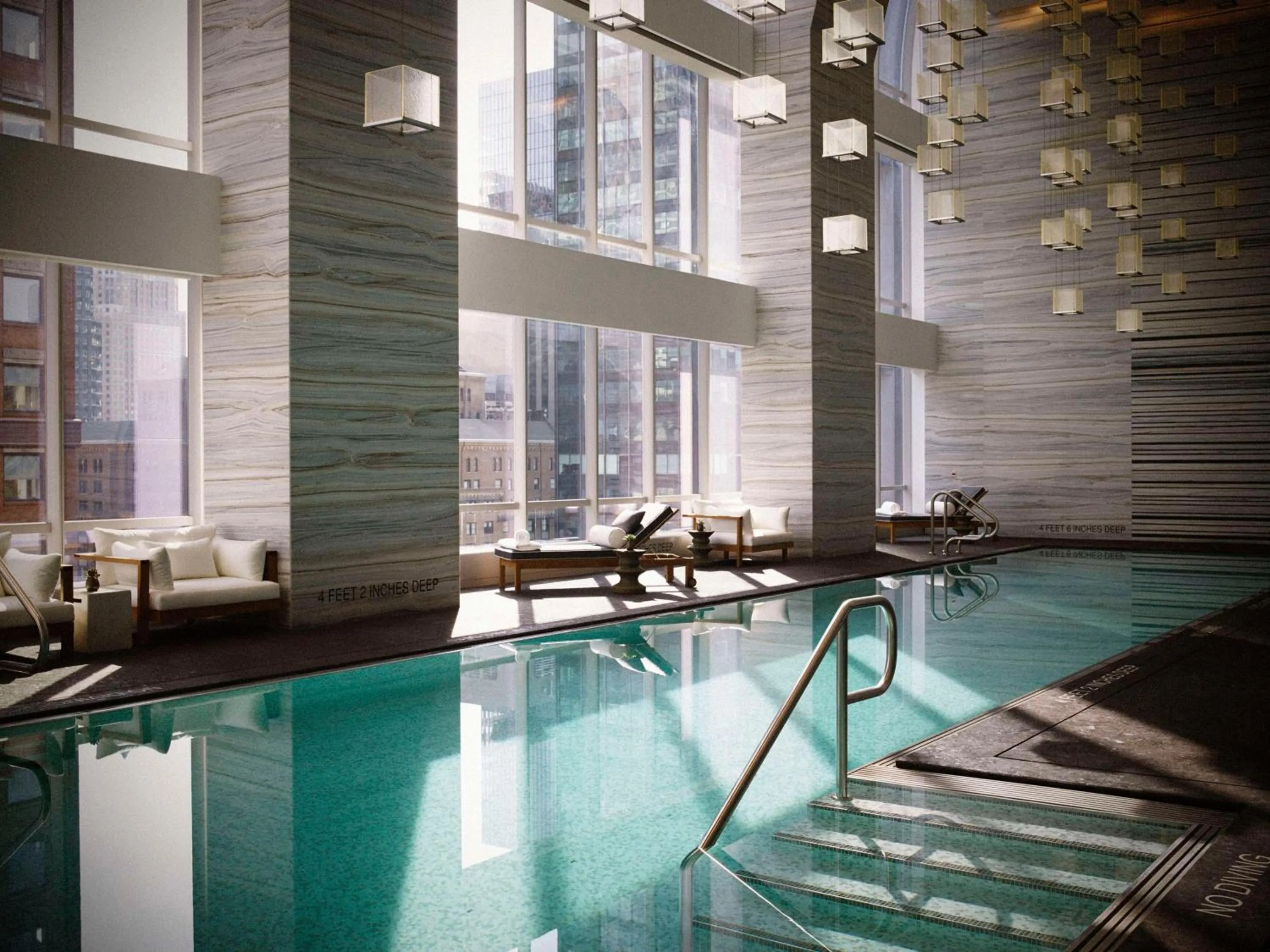 Swimming pool in Park Hyatt New York