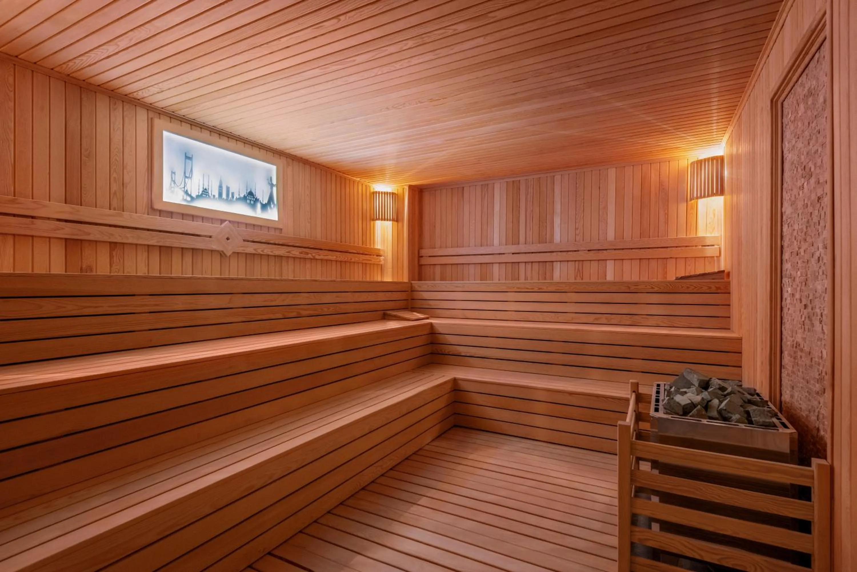 Sauna in Ramada Plaza By Wyndham Batman