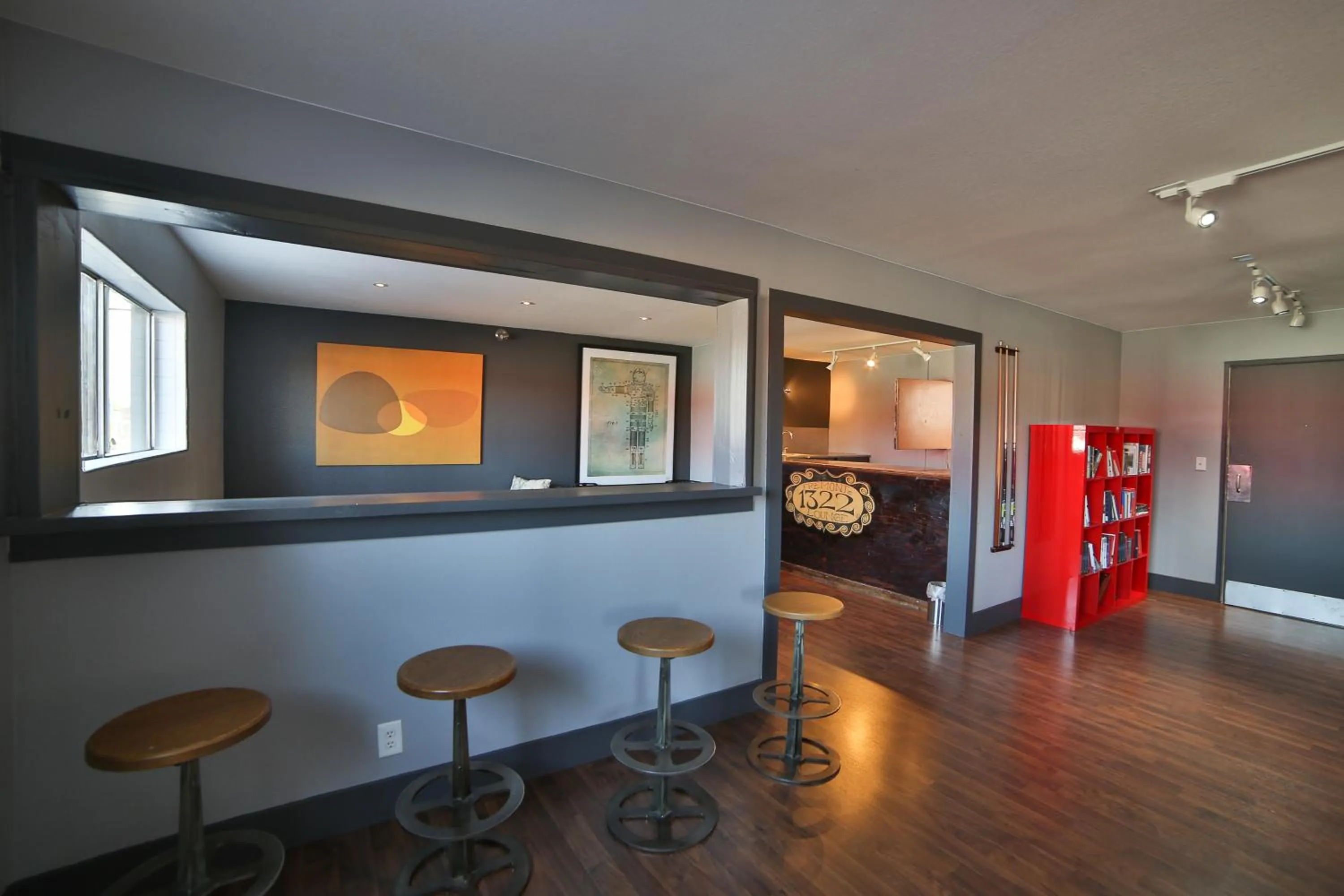 Communal lounge/ TV room in Motel 6 - Las Vegas, NV – Downtown Fremont St Experience