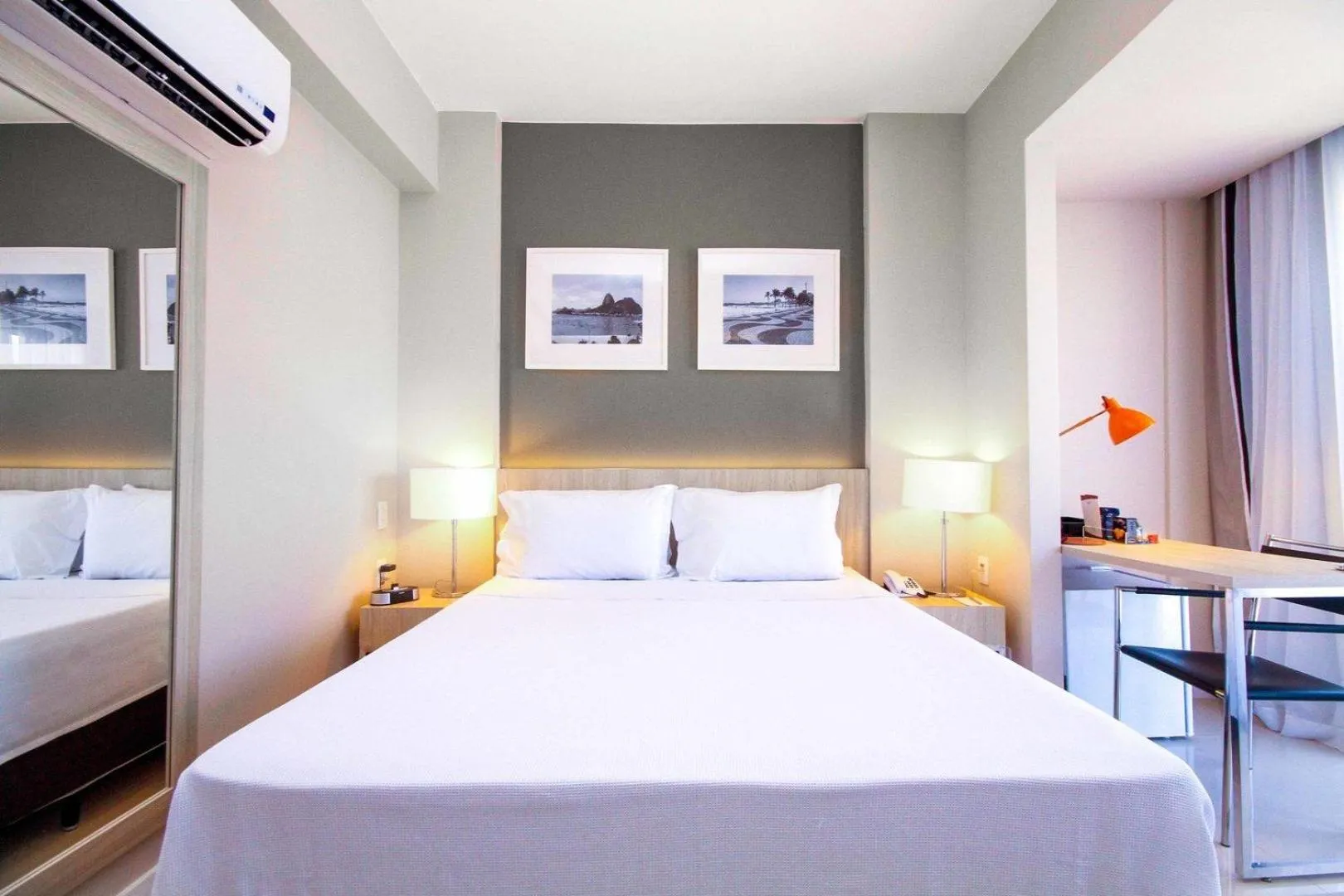 Bedroom, Bed in Promenade Link Stay Barra da Tijuca