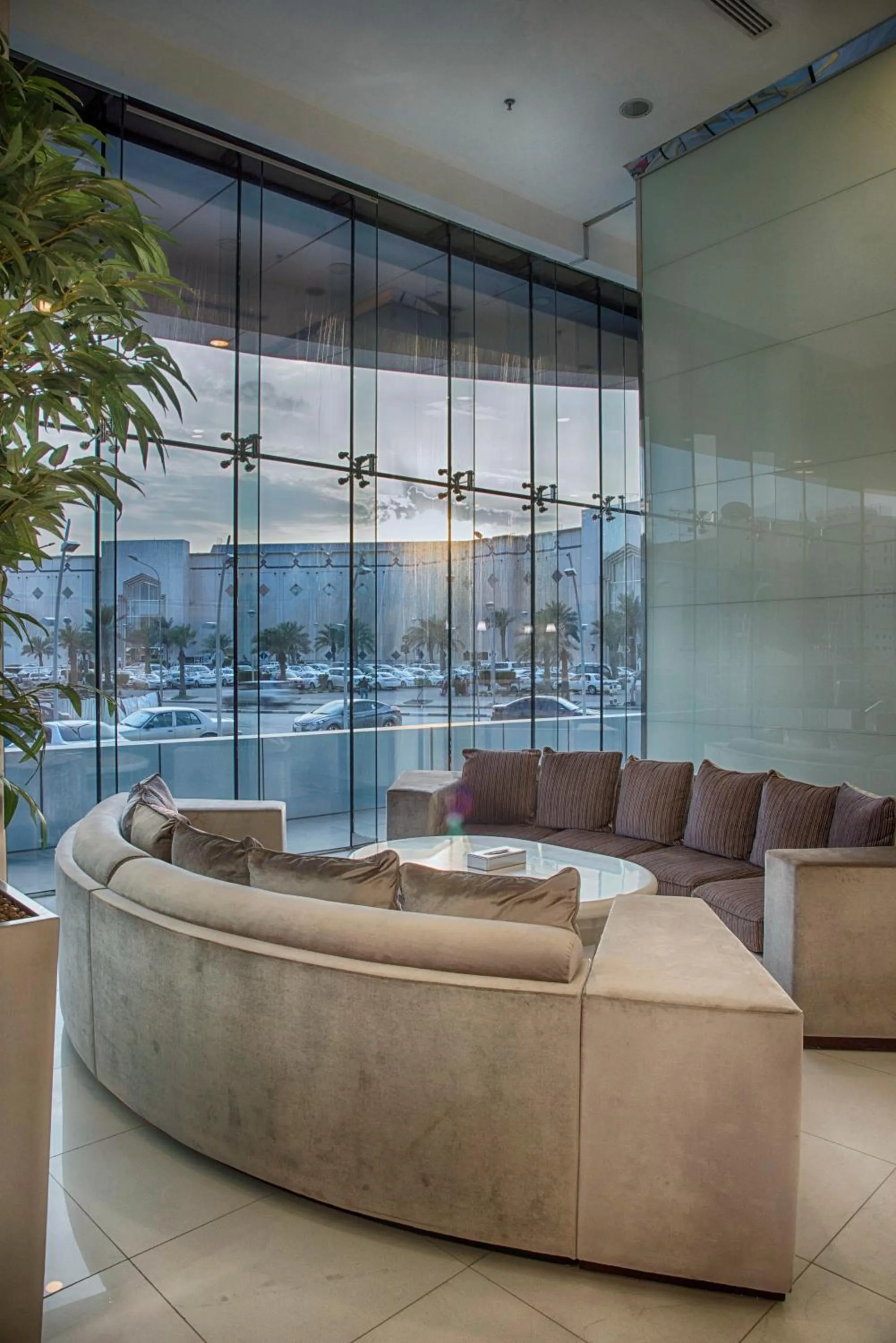 Seating area in Grand Mayral Hotel