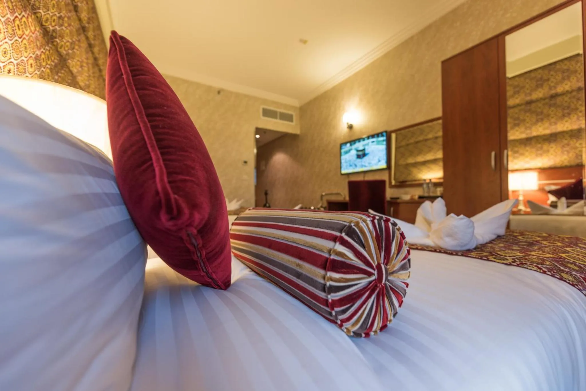 Decorative detail, Bed in Nusk Al Madinah