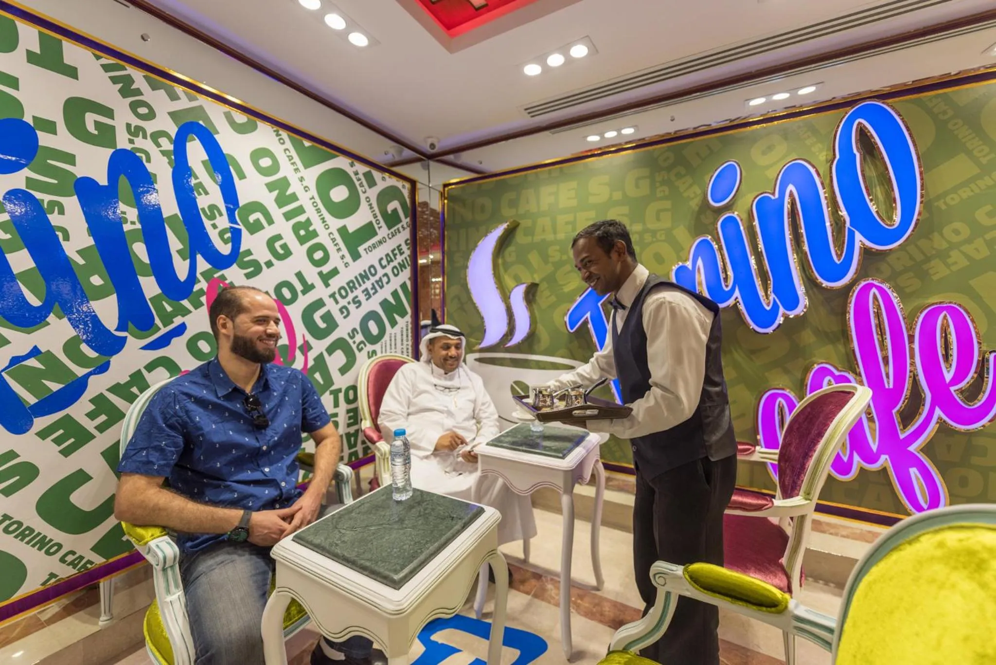 Communal lounge/ TV room in Nusk Al Madinah