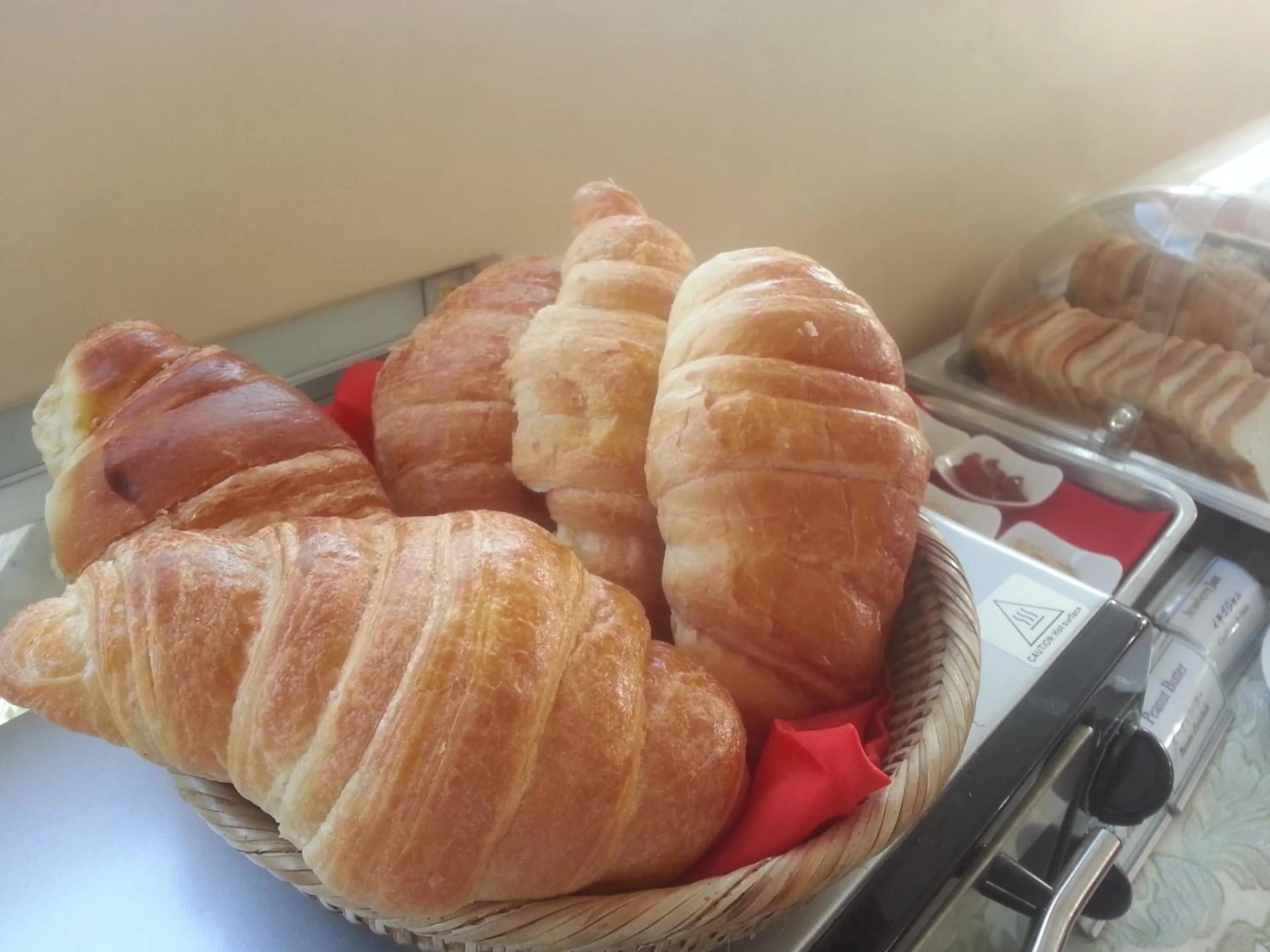 Buffet breakfast in Grand Laurel Hotel