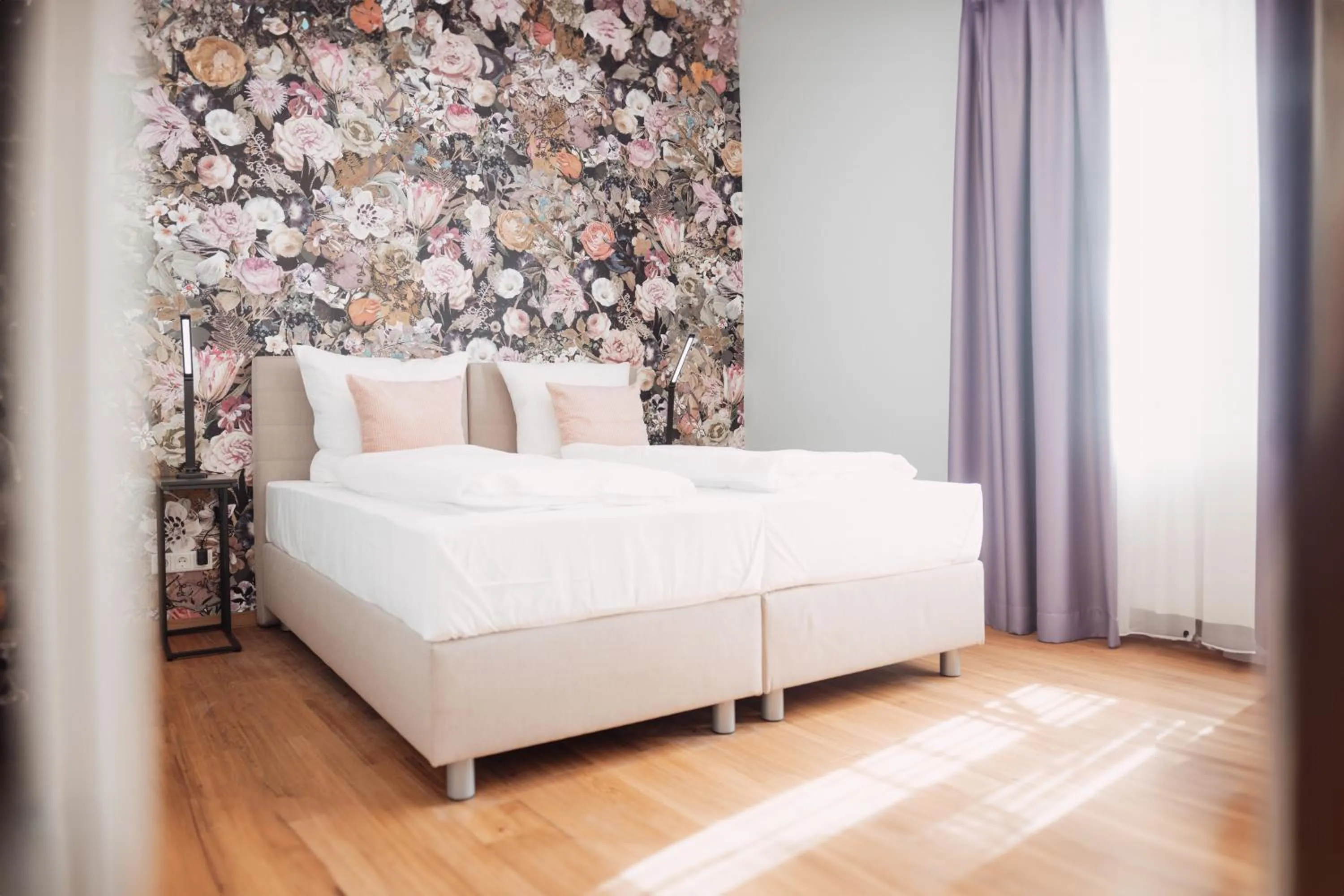 Bed in House of Blooms