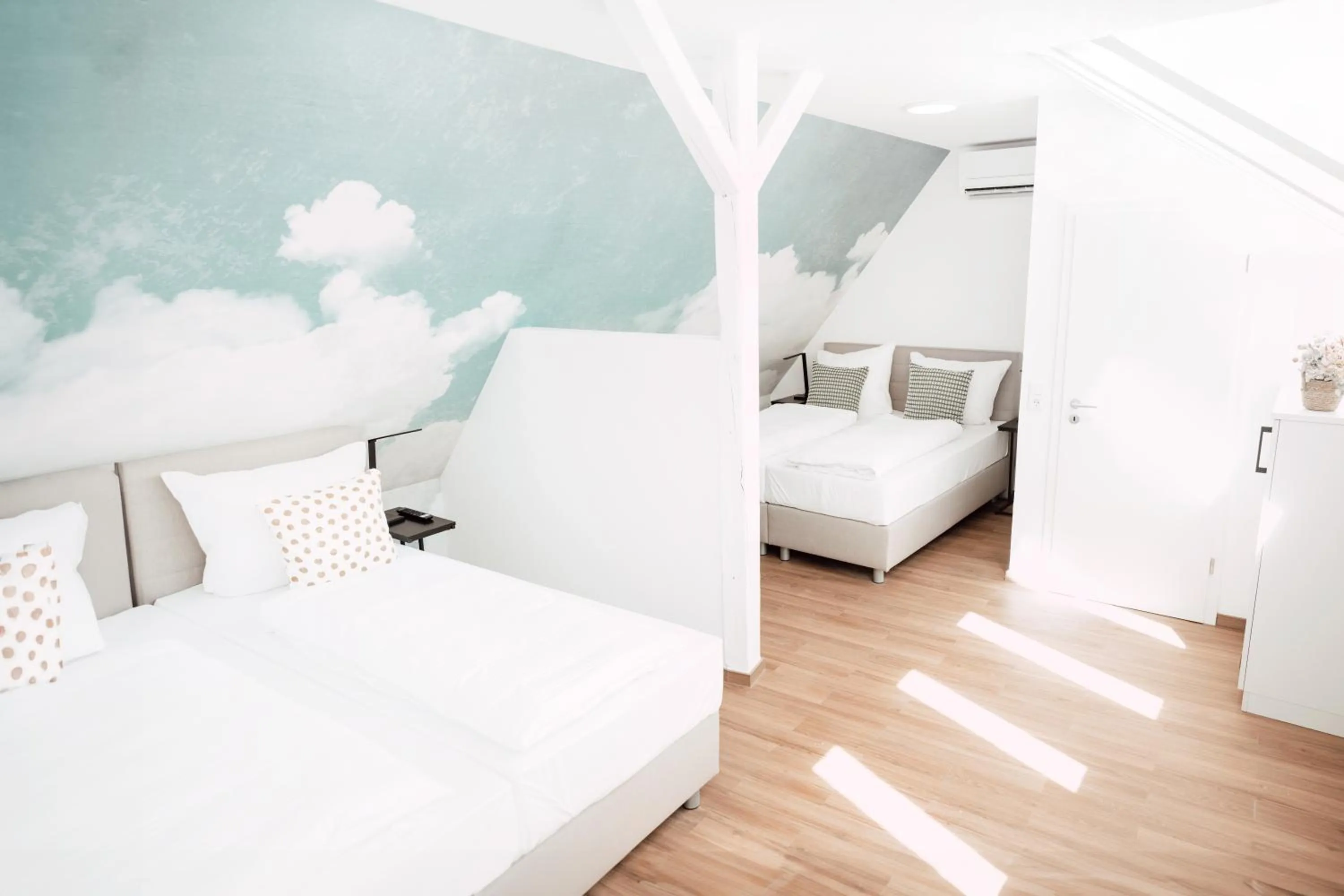 Bed in House of Blooms