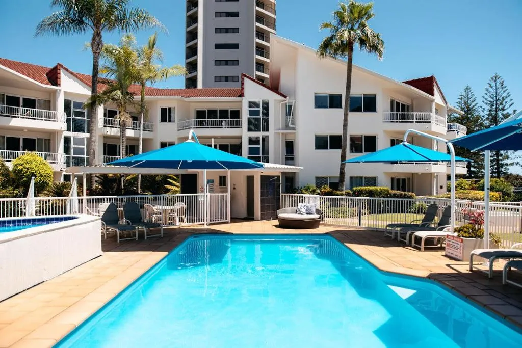 Swimming pool in Le Beach Apartments