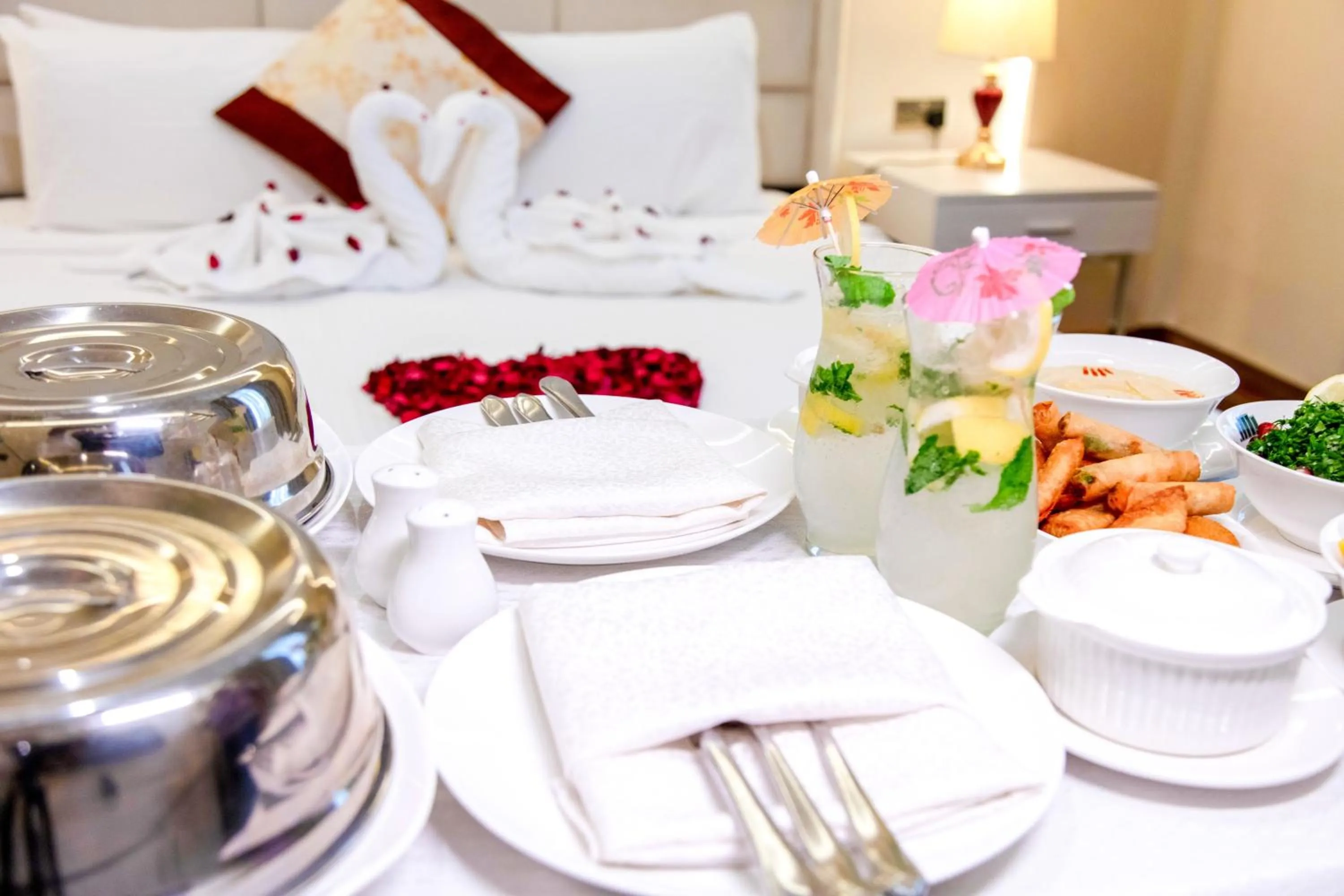 room service in City Tower Hotel