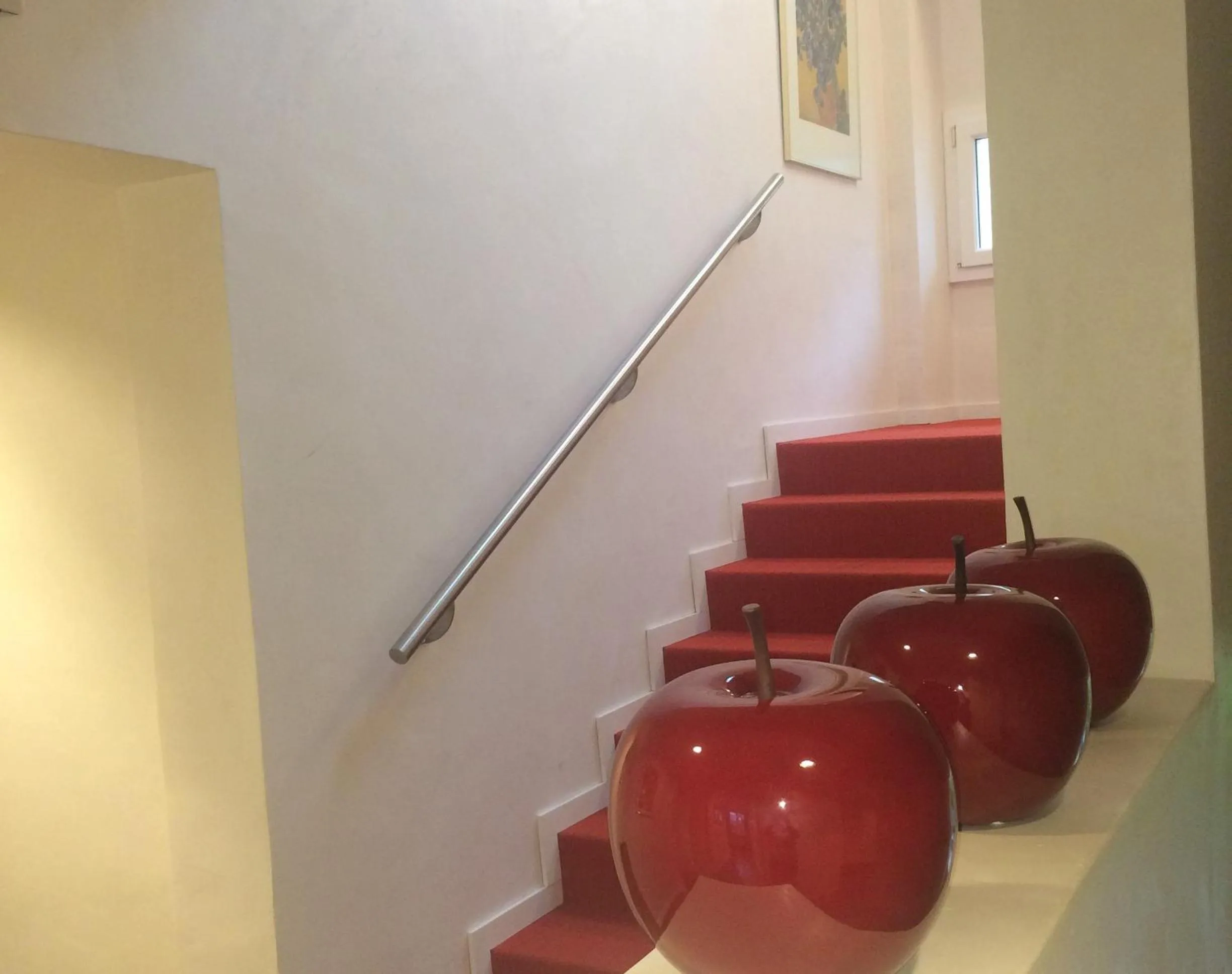 Decorative detail in Auberge de Prangins