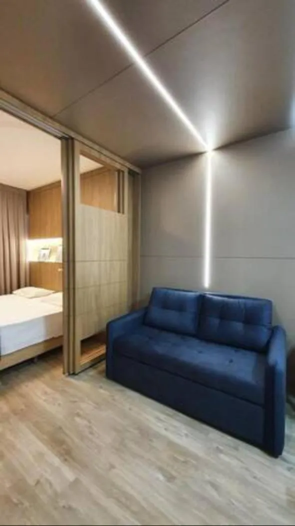 Seating area, Bed in Costa Sul Beach Hotel