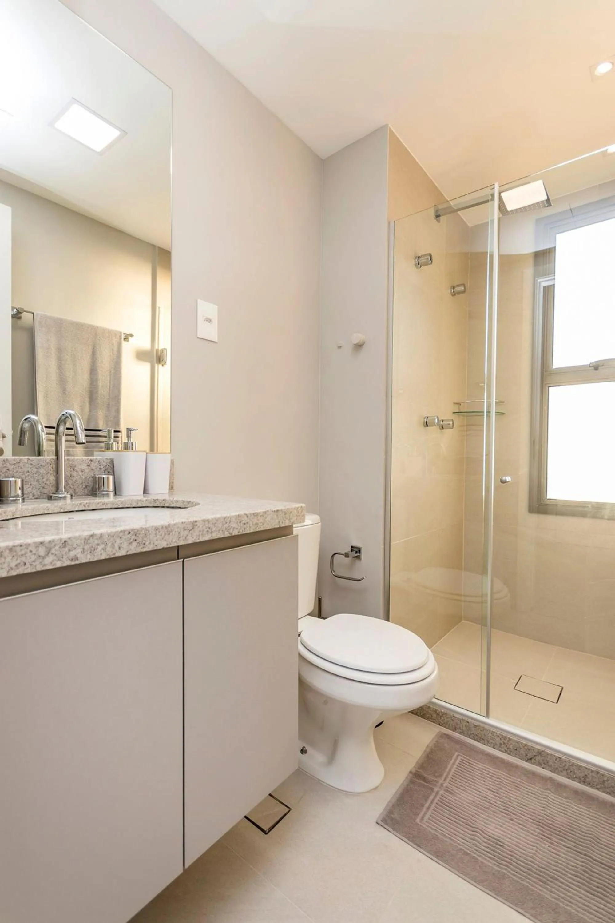 Bathroom in Lindo studio novo e moderno JRE1401