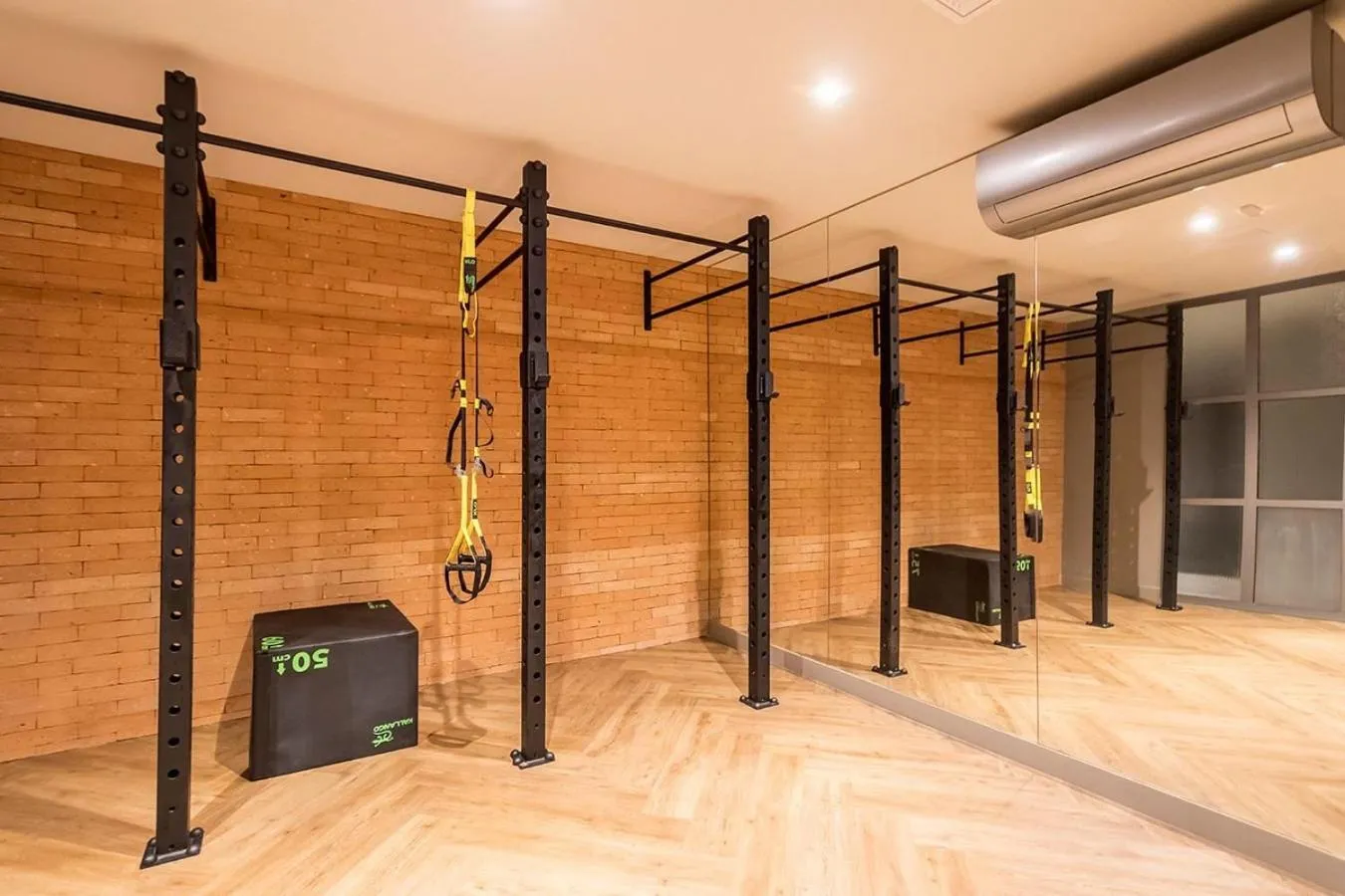 Fitness centre/facilities in Lindo studio novo e moderno JRE1401