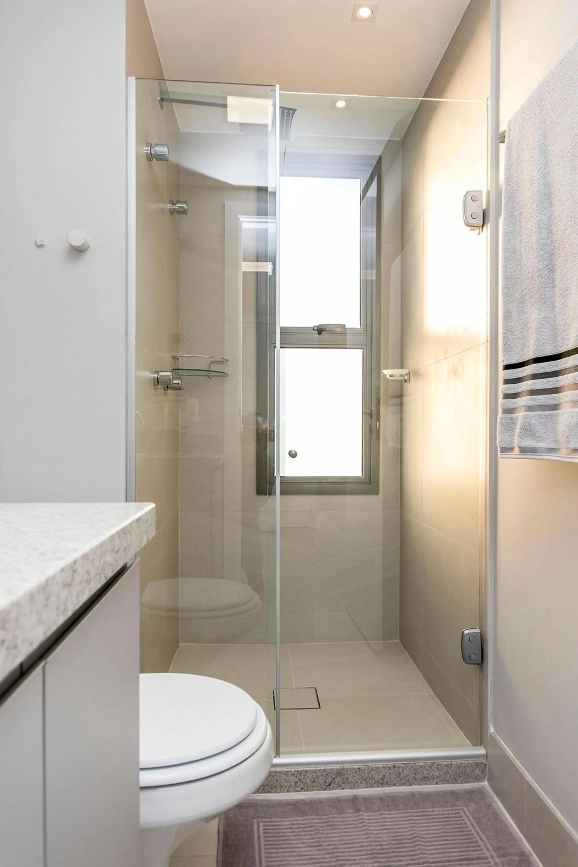 Bathroom in Lindo studio novo e moderno JRE1401