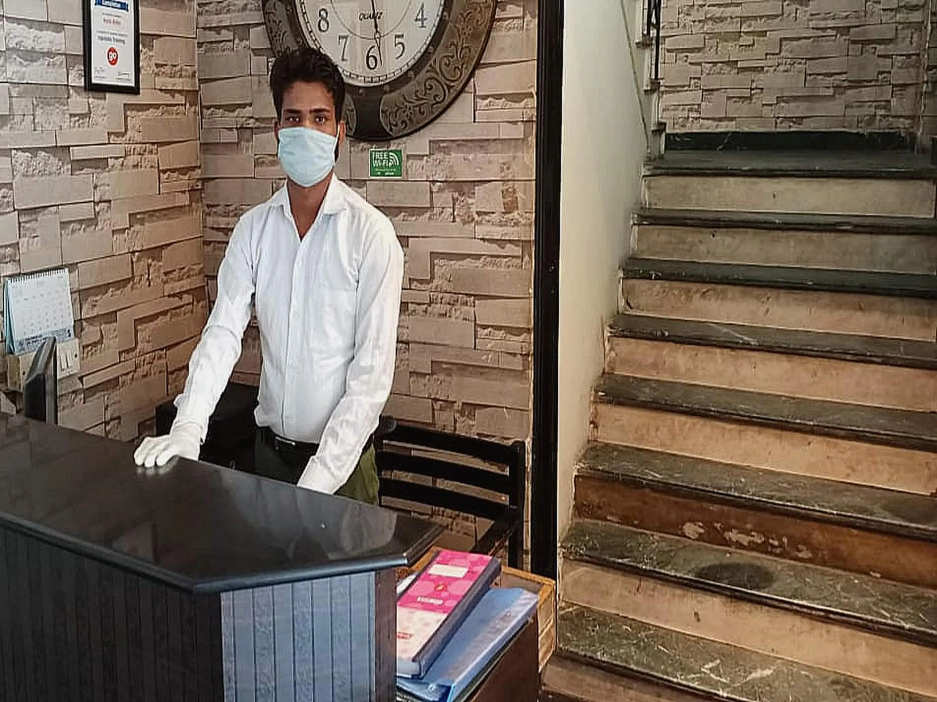 Lobby or reception in Hotel O F FIVE