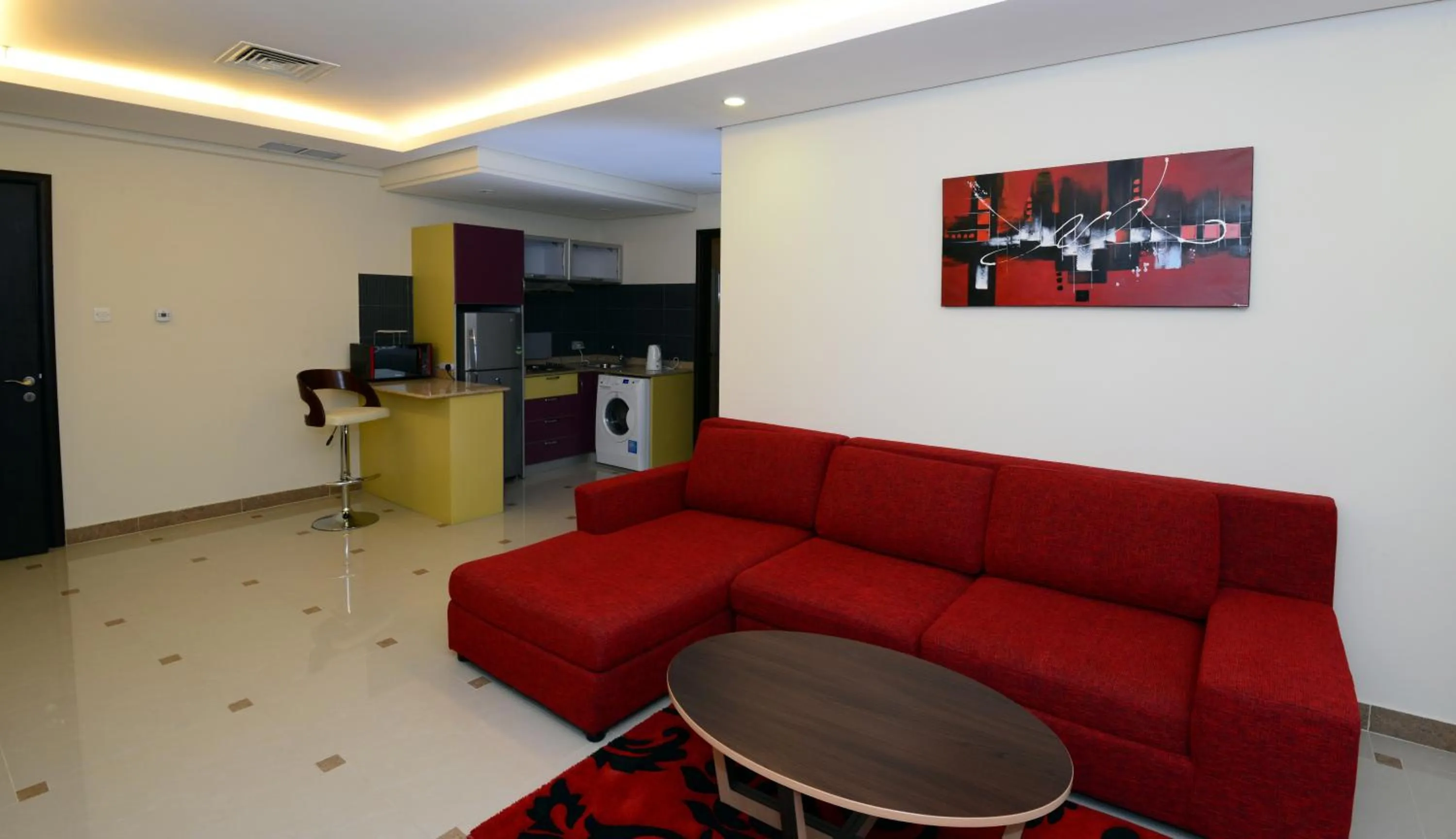 Living room in The Venue Resident