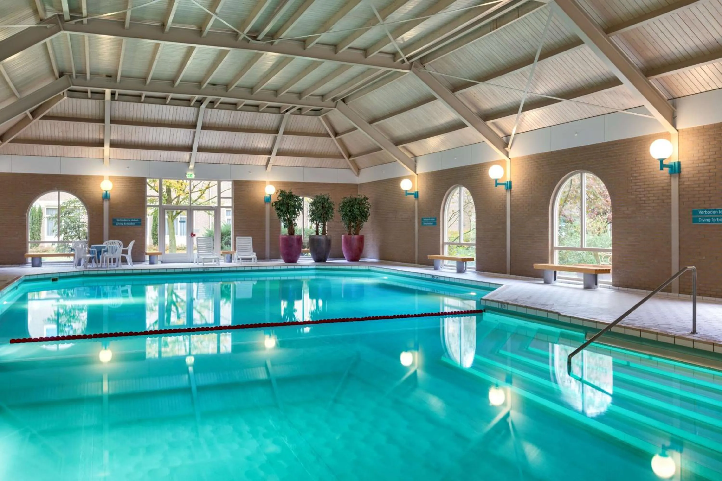 Pool view in NH Eindhoven Conference Centre Koningshof