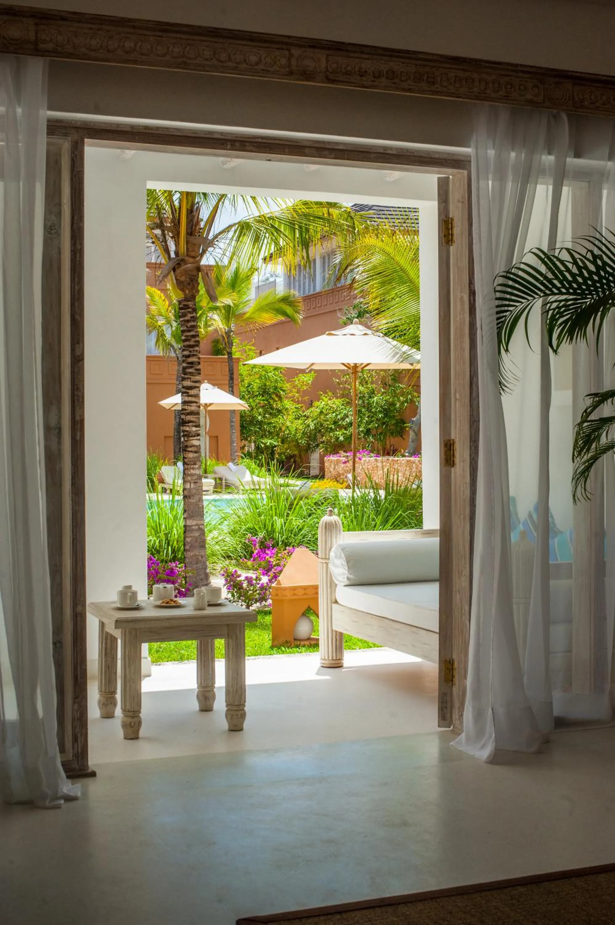 Pool view in Medina Palms