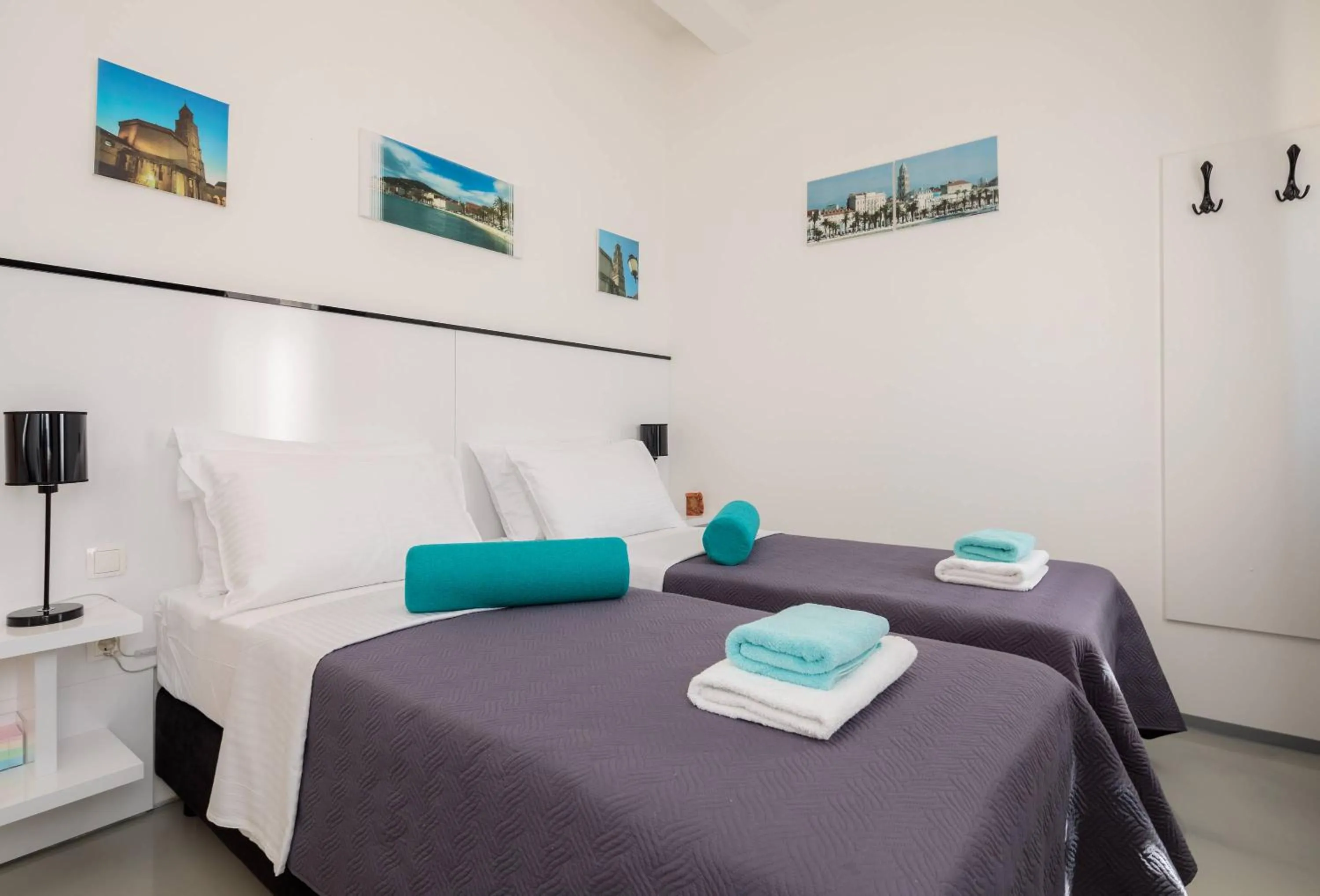 Bed in PLR Luxury Rooms