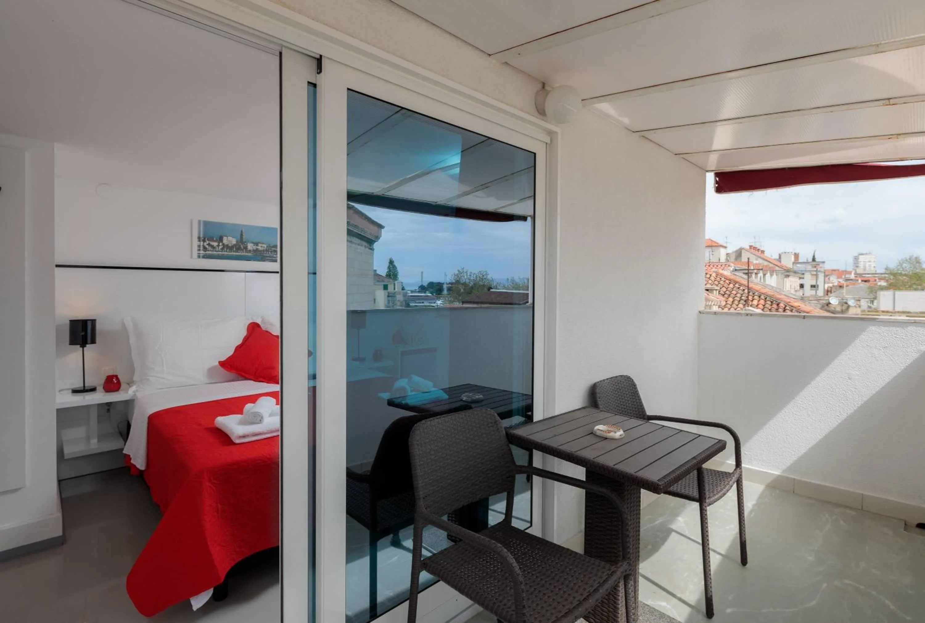 Bed in PLR Luxury Rooms