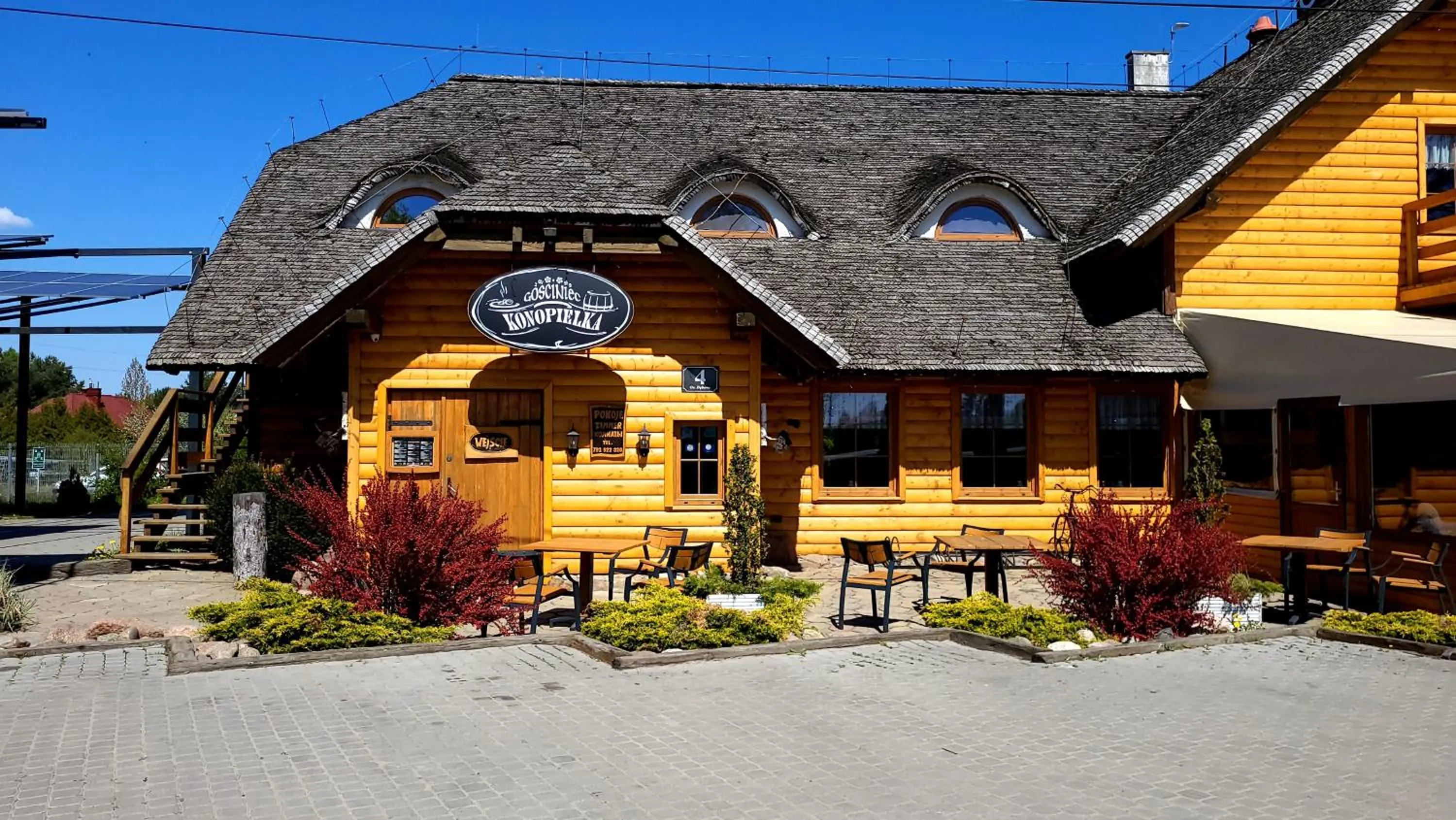 Property building in Gościniec Konopielka