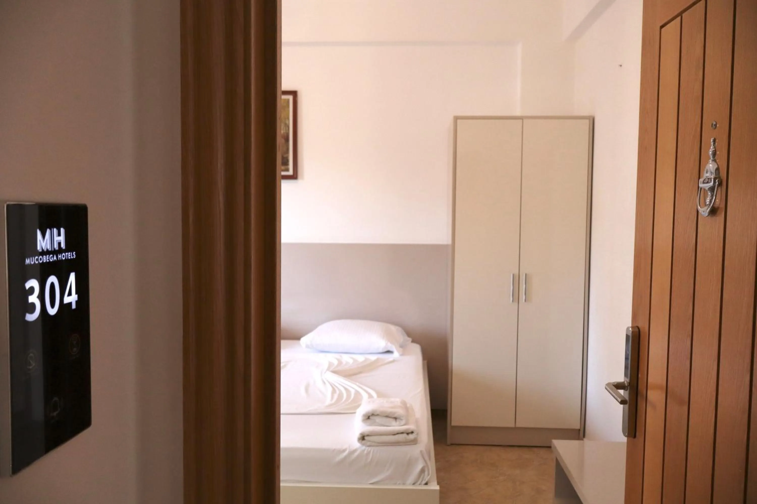 furniture, Bed in Mucobega Hotel