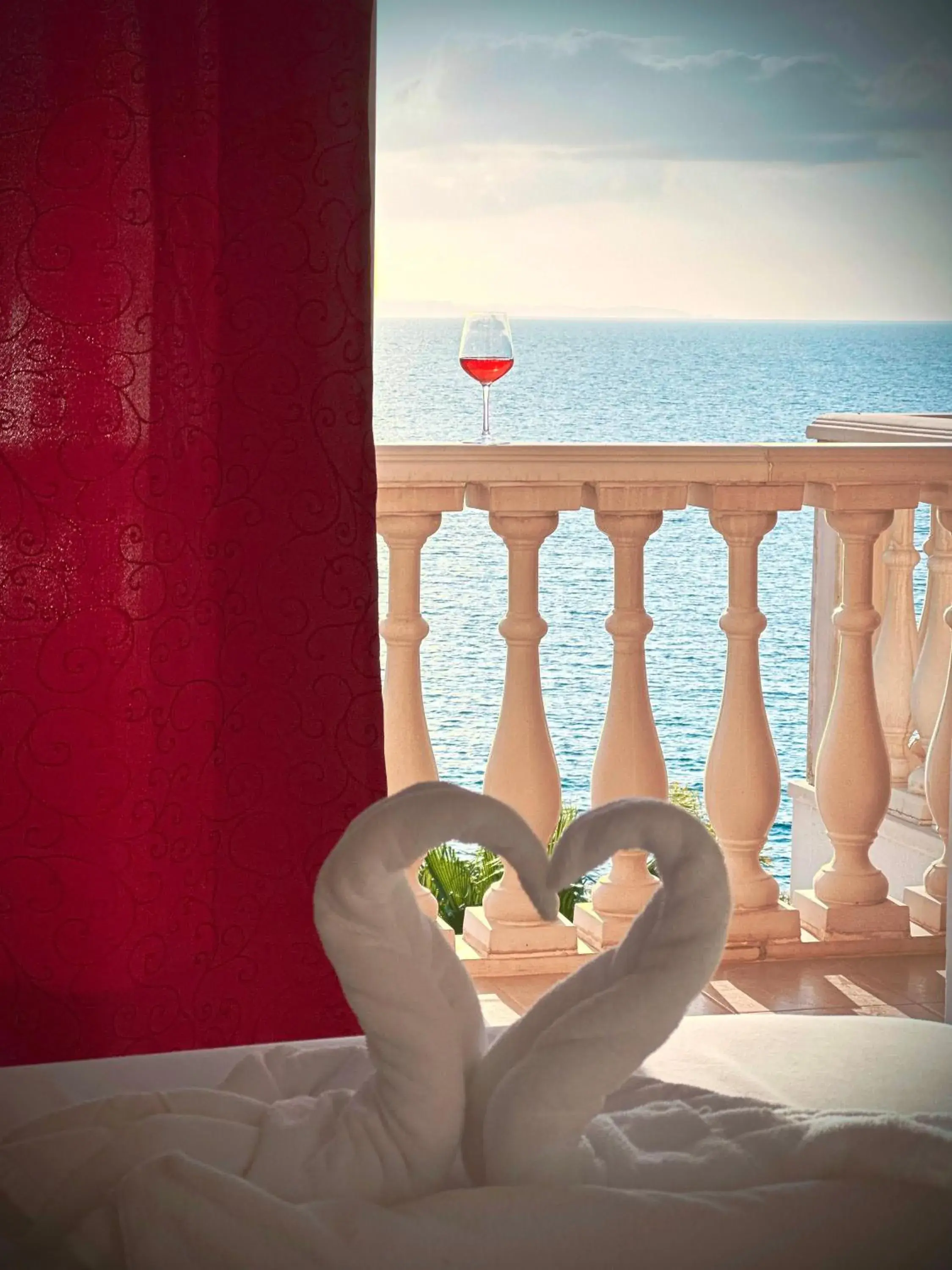 Double or Twin Room with Sea View in Mucobega Hotel Double or Twin Room with Sea View in Mucobega Hotel