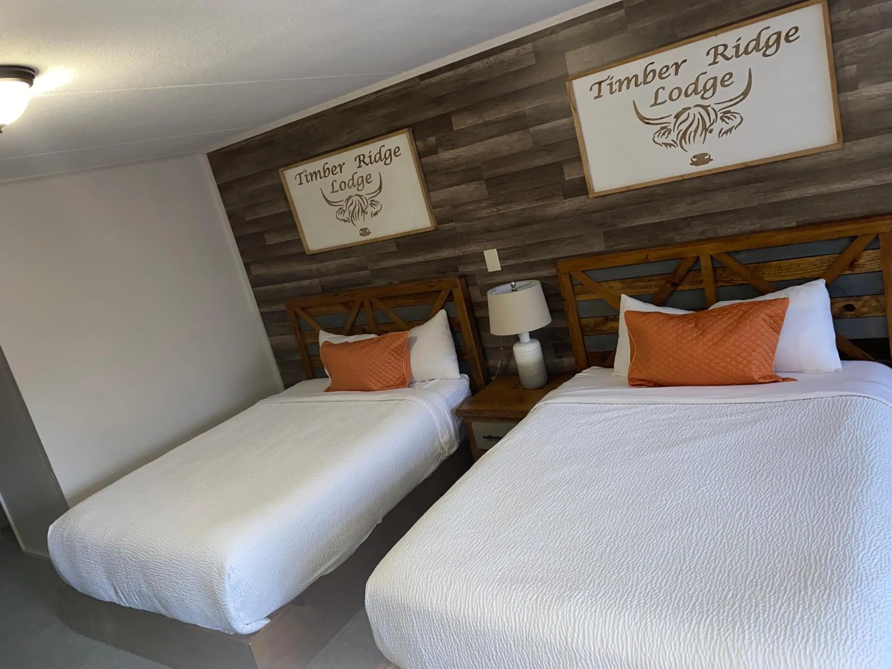 Bed in Timber Ridge Lodge Gatlinburg