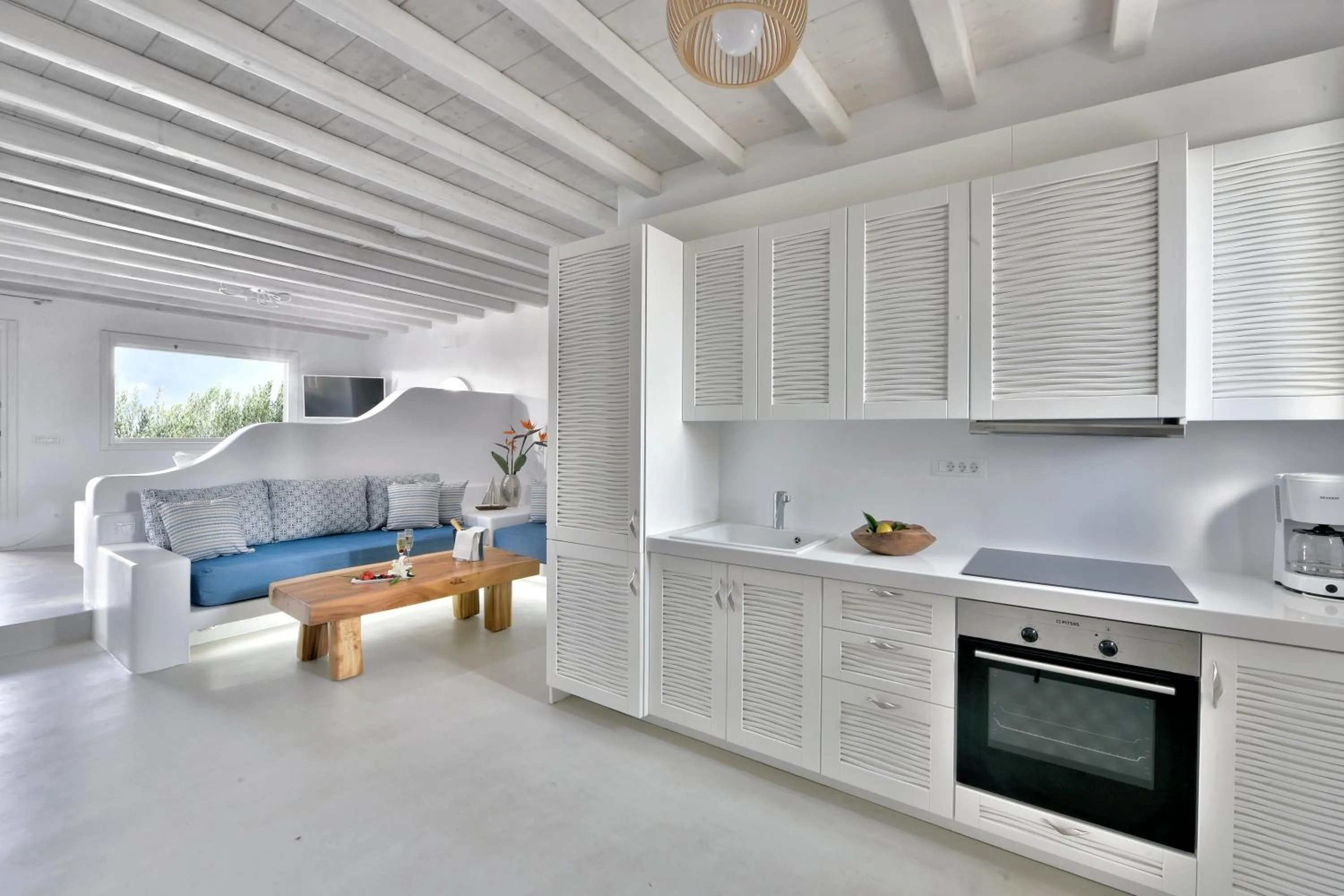 Kitchen or kitchenette in AC Village Christoulis