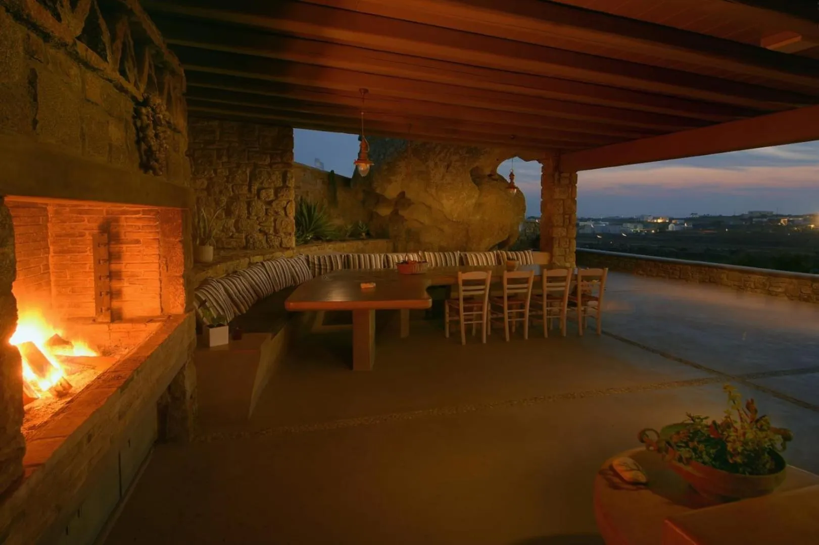 BBQ facilities in AC Village Christoulis