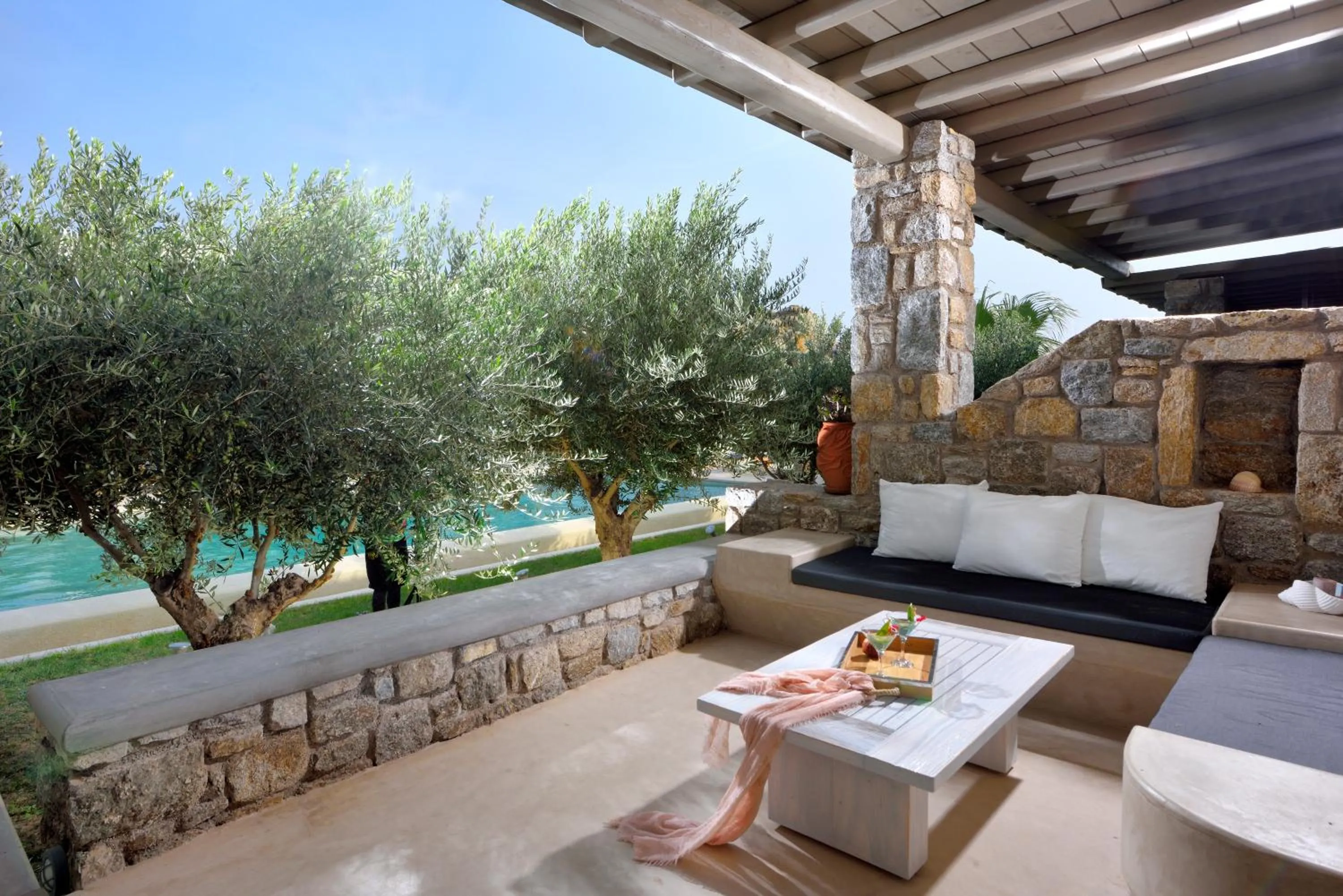 Balcony/Terrace in AC Village Christoulis