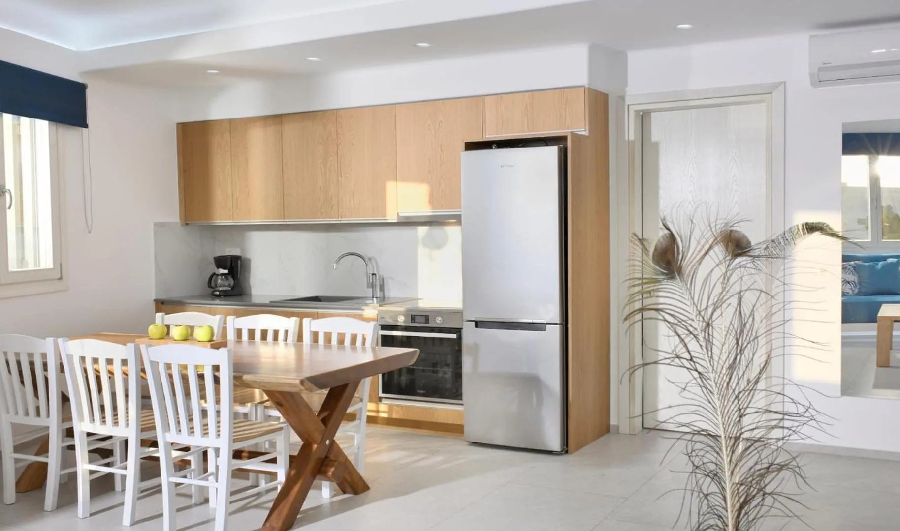 Dining area in AC Village Christoulis