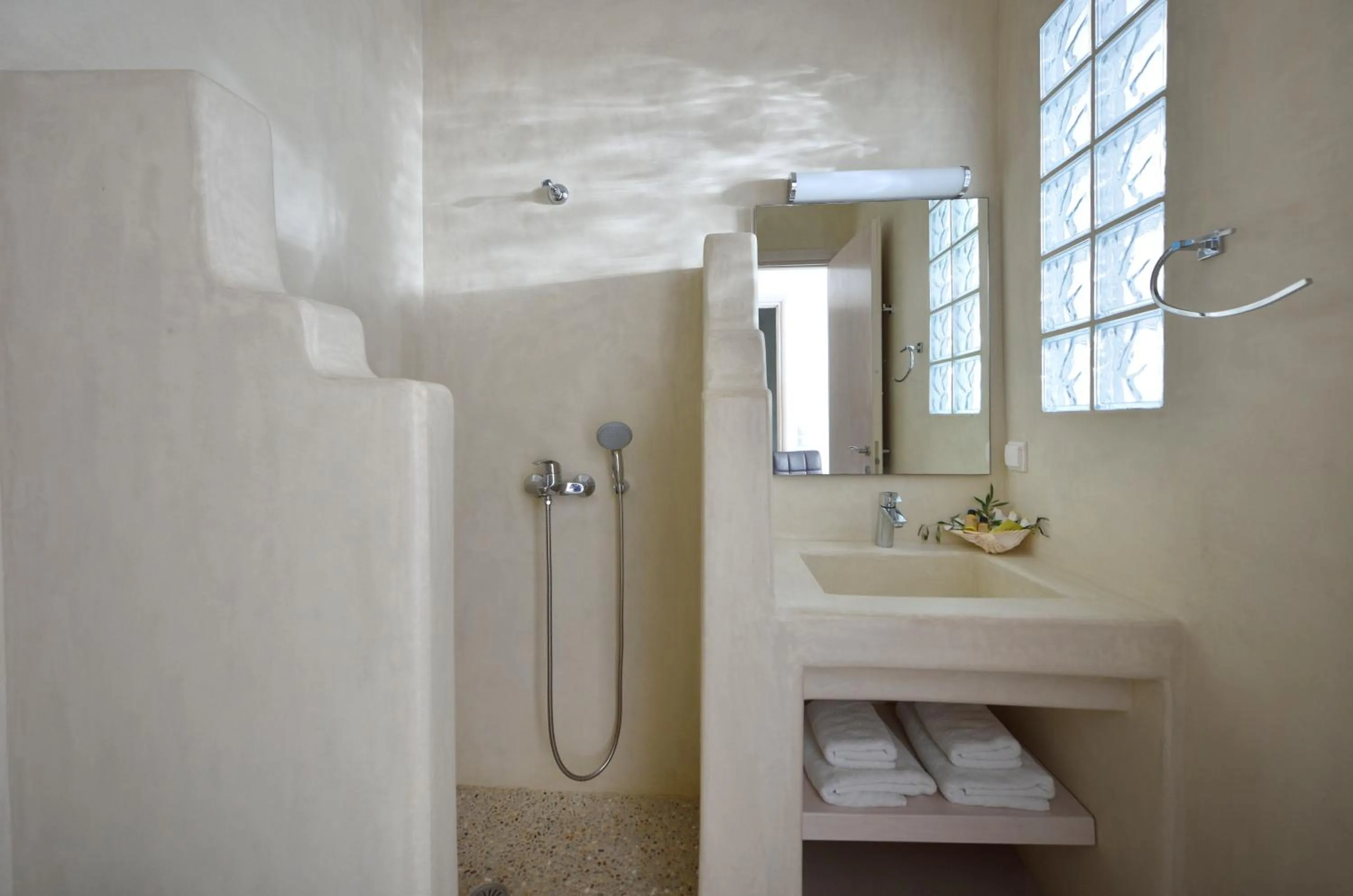 Bathroom in AC Village Christoulis