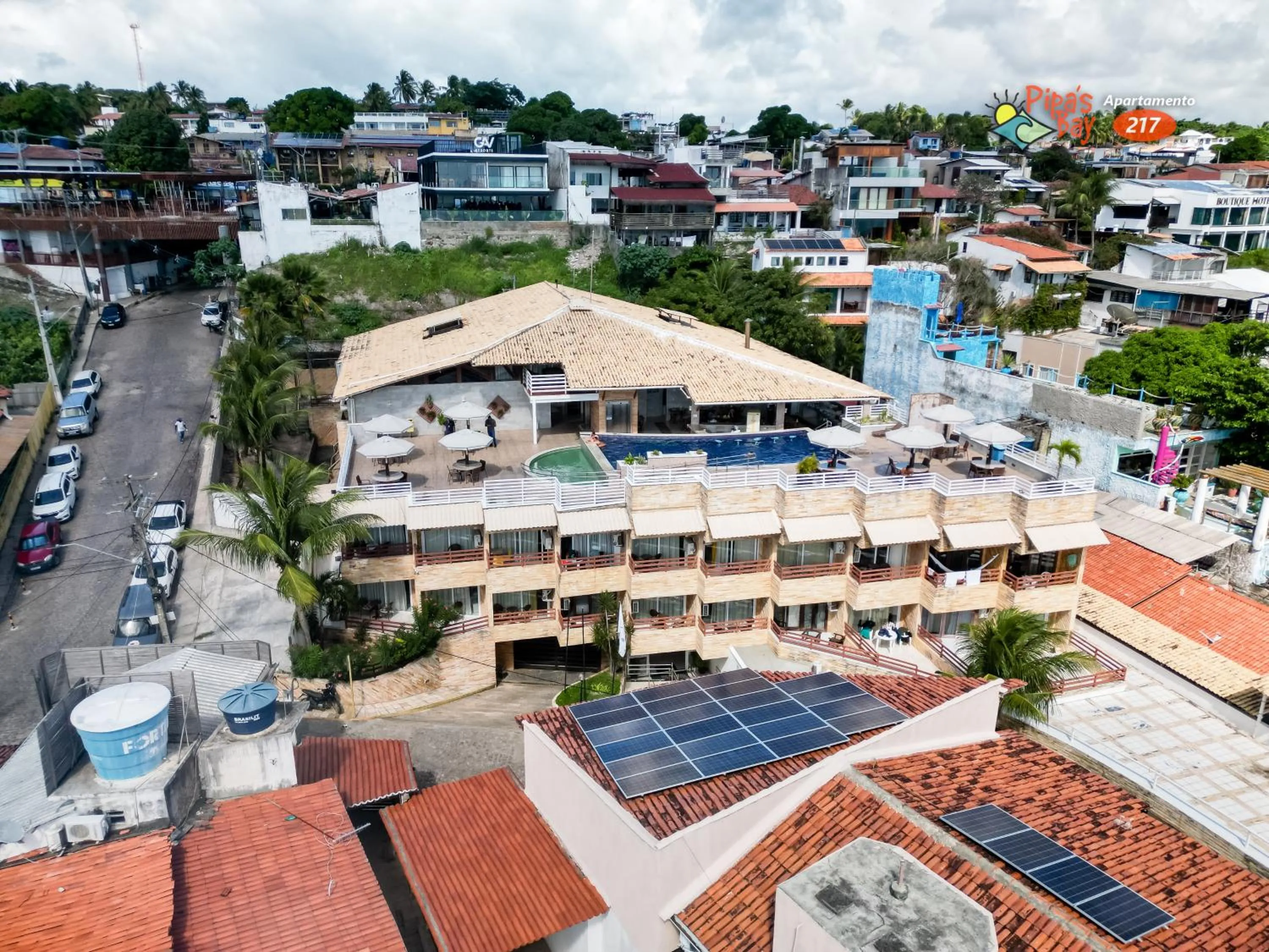 Flat no UNICO HOTEL BEIRA MAR Pipas Bay 217