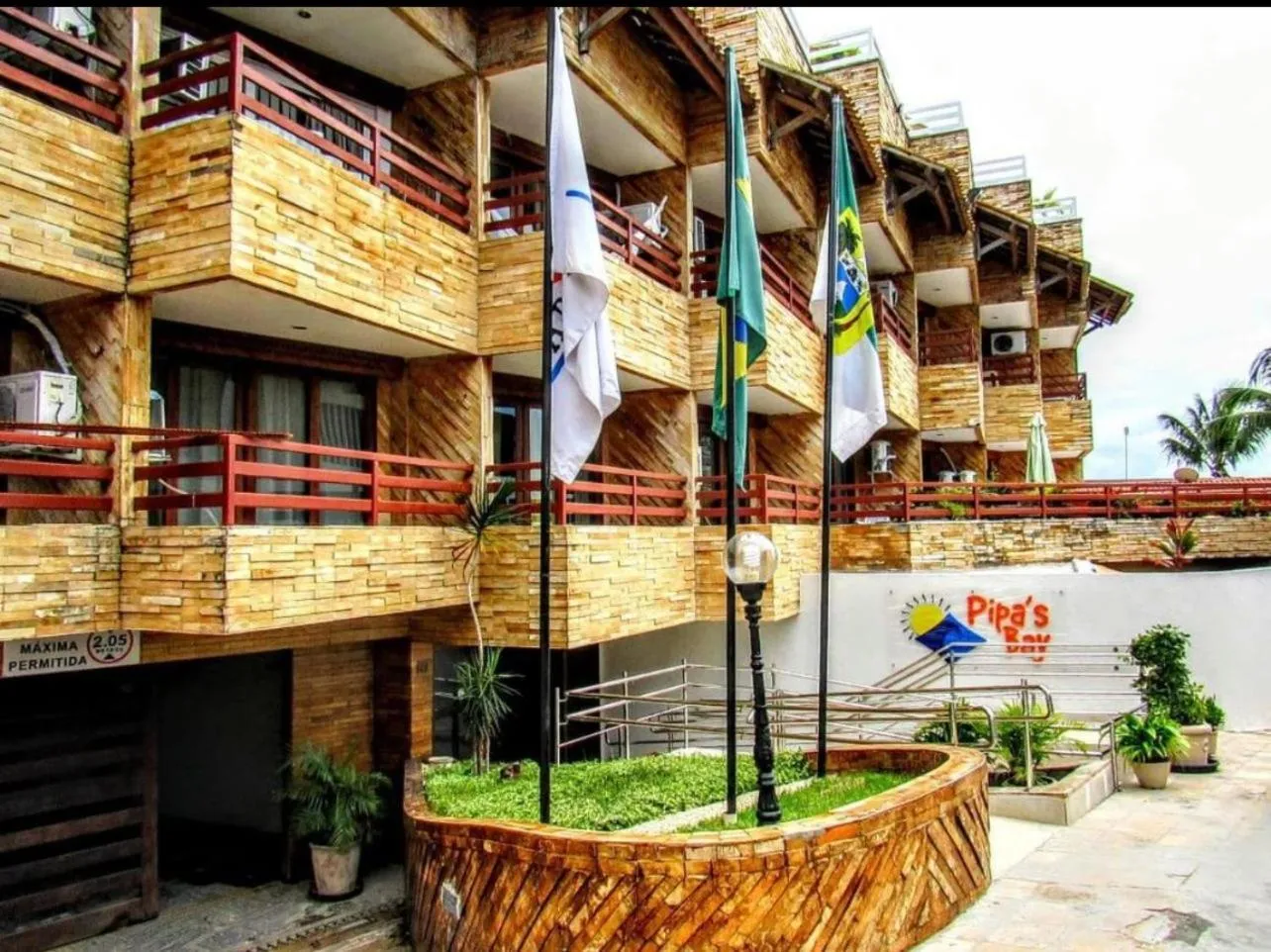 Flat no UNICO HOTEL BEIRA MAR Pipas Bay 217