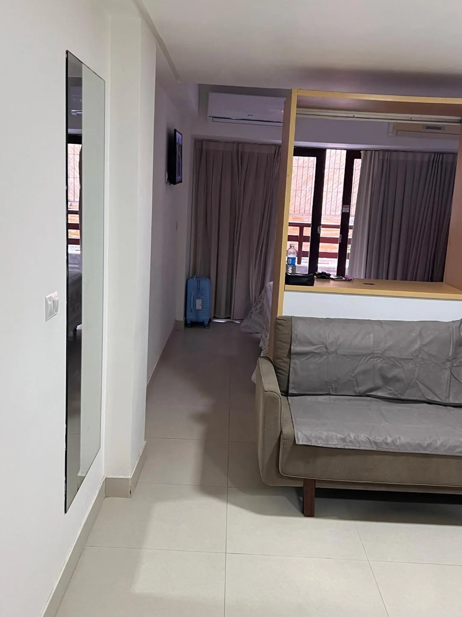 Bed in Flat no UNICO HOTEL BEIRA MAR Pipas Bay 217